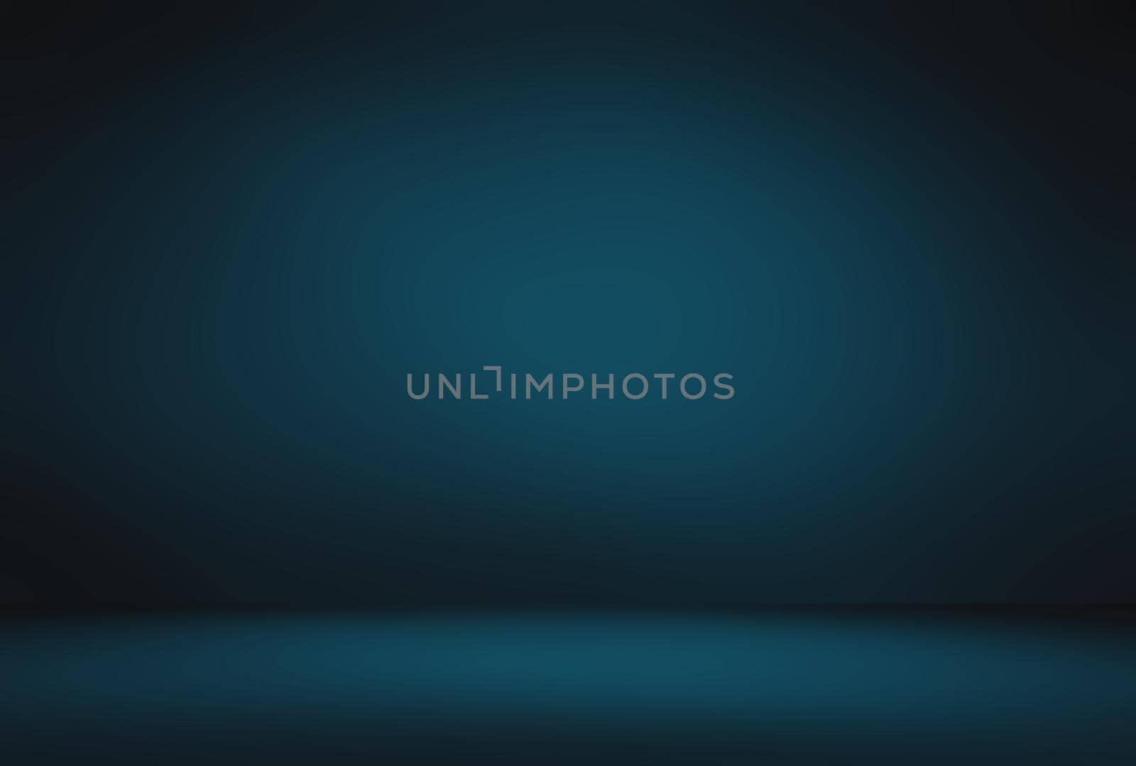 Abstract Luxury gradient Blue background. Smooth Dark blue with Black vignette Studio Banner. by Benzoix