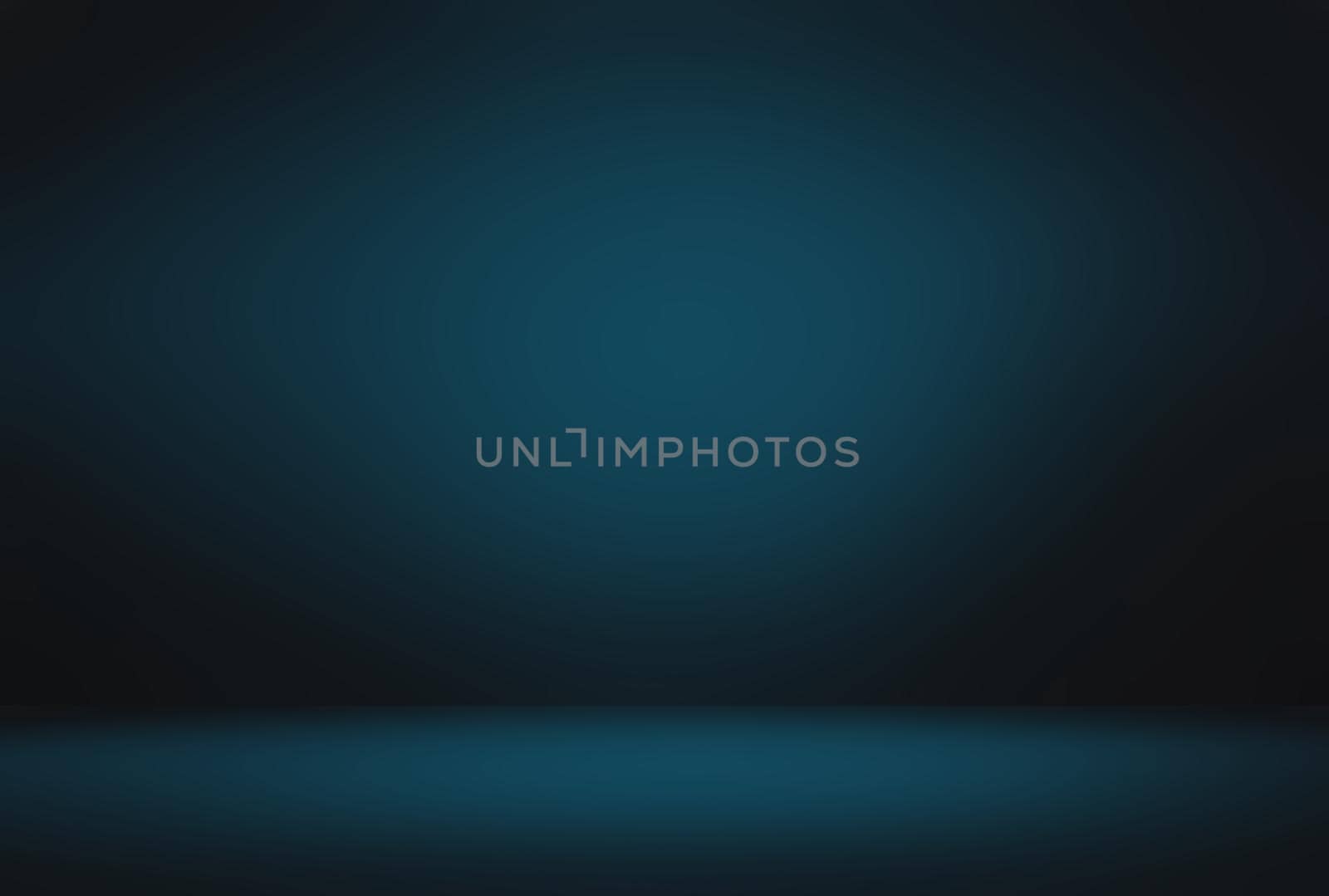 Abstract Luxury gradient Blue background. Smooth Dark blue with Black vignette Studio Banner. by Benzoix