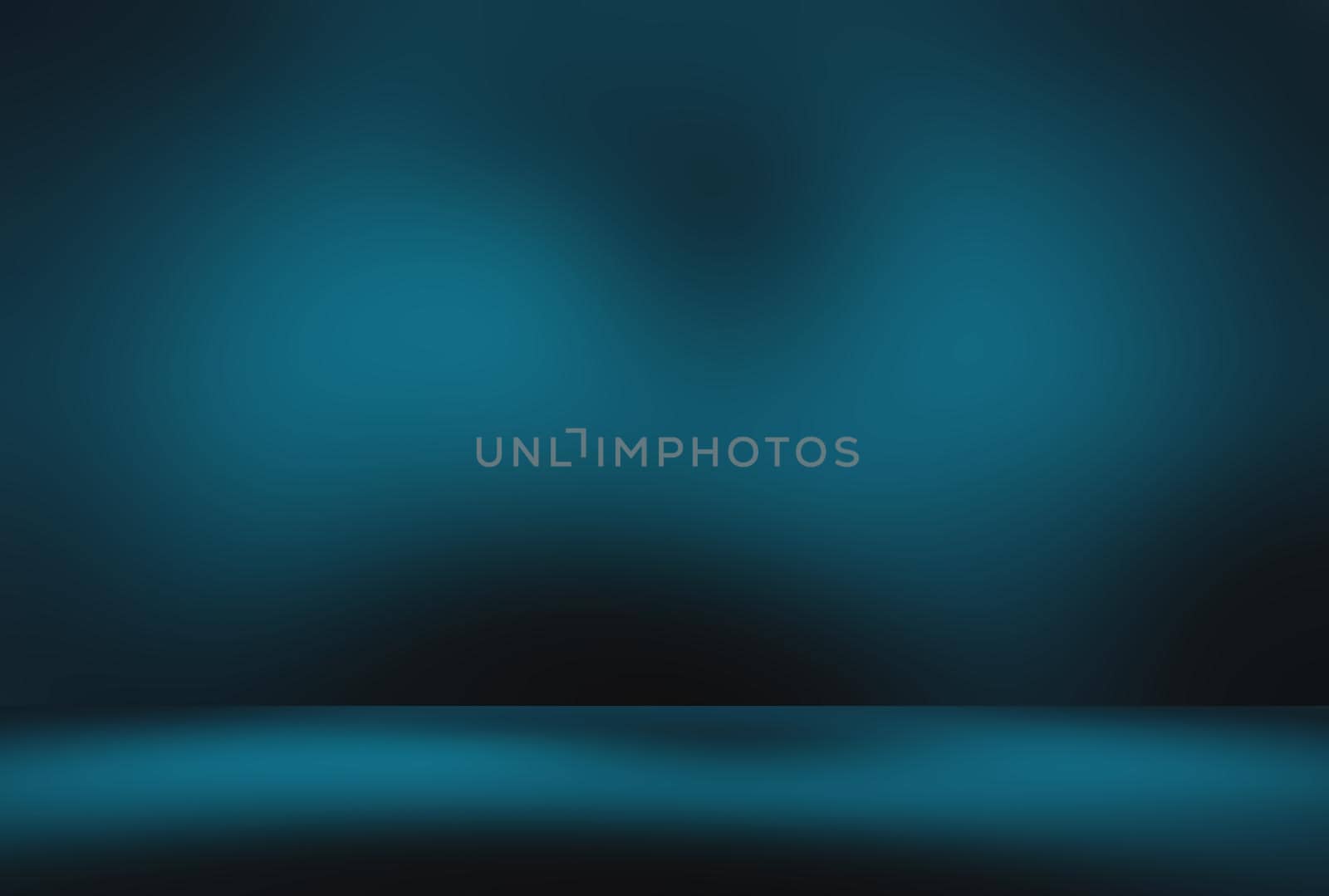 Abstract Luxury gradient Blue background. Smooth Dark blue with Black vignette Studio Banner