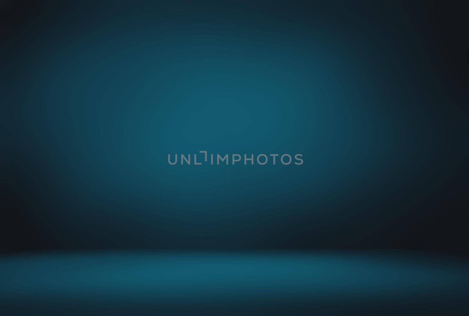 Abstract Luxury gradient Blue background. Smooth Dark blue with Black vignette Studio Banner. by Benzoix