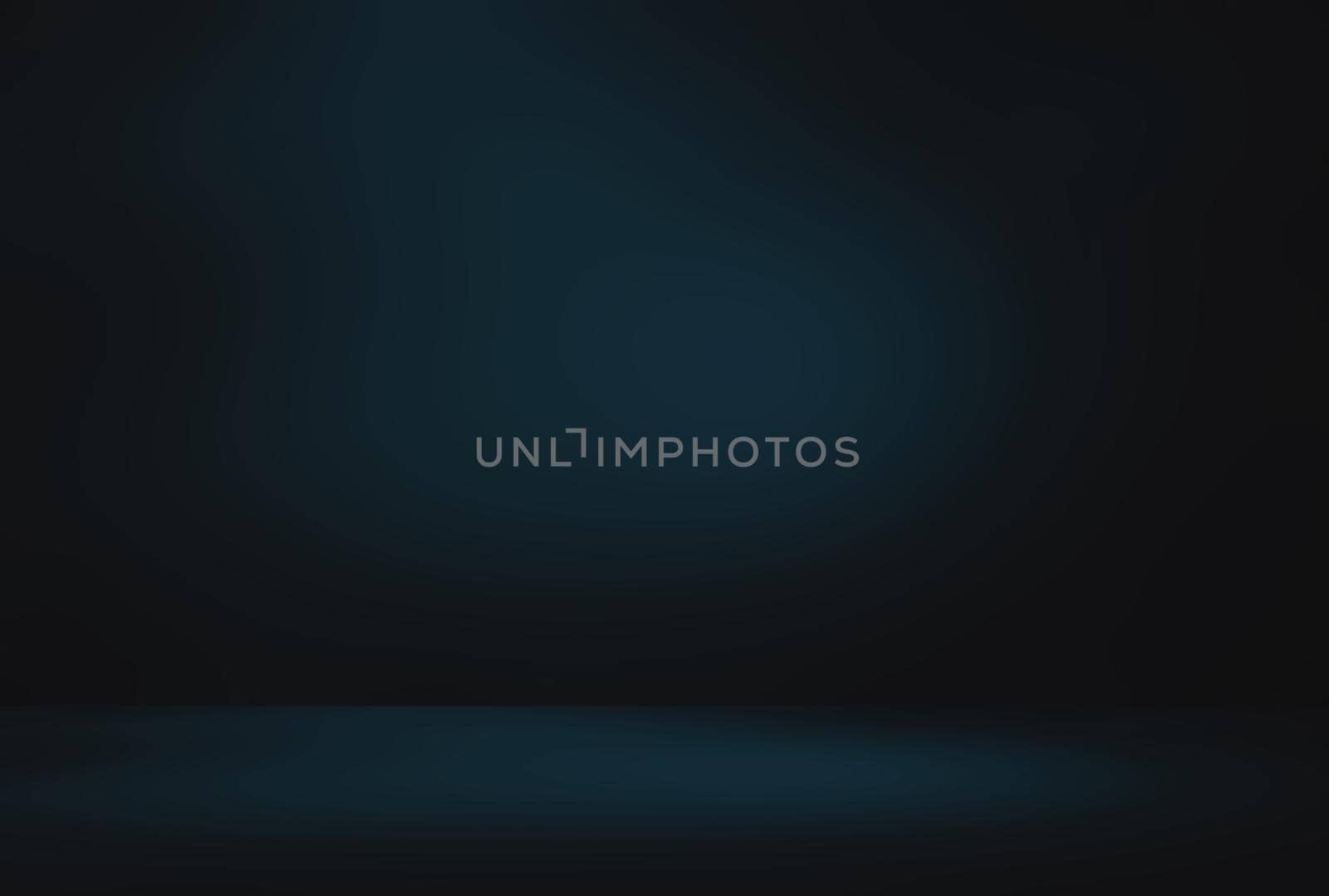 Abstract Luxury gradient Blue background. Smooth Dark blue with Black vignette Studio Banner