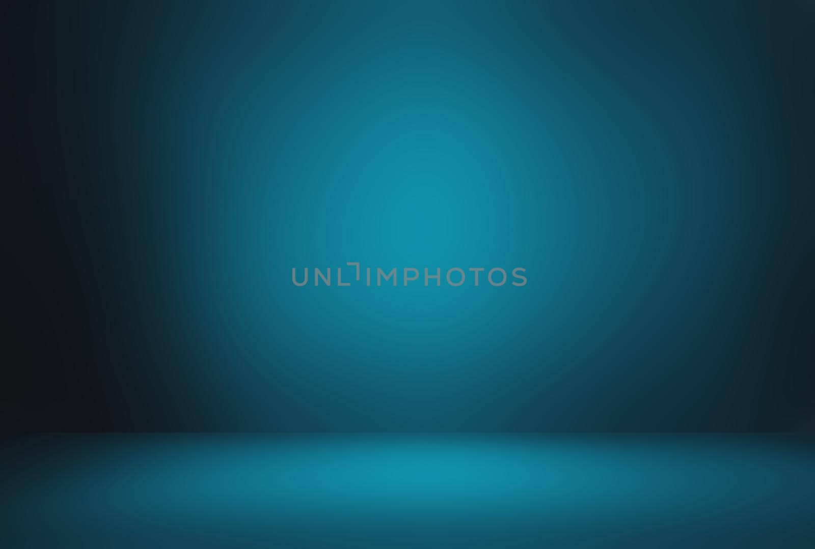 Abstract Luxury gradient Blue background. Smooth Dark blue with Black vignette Studio Banner