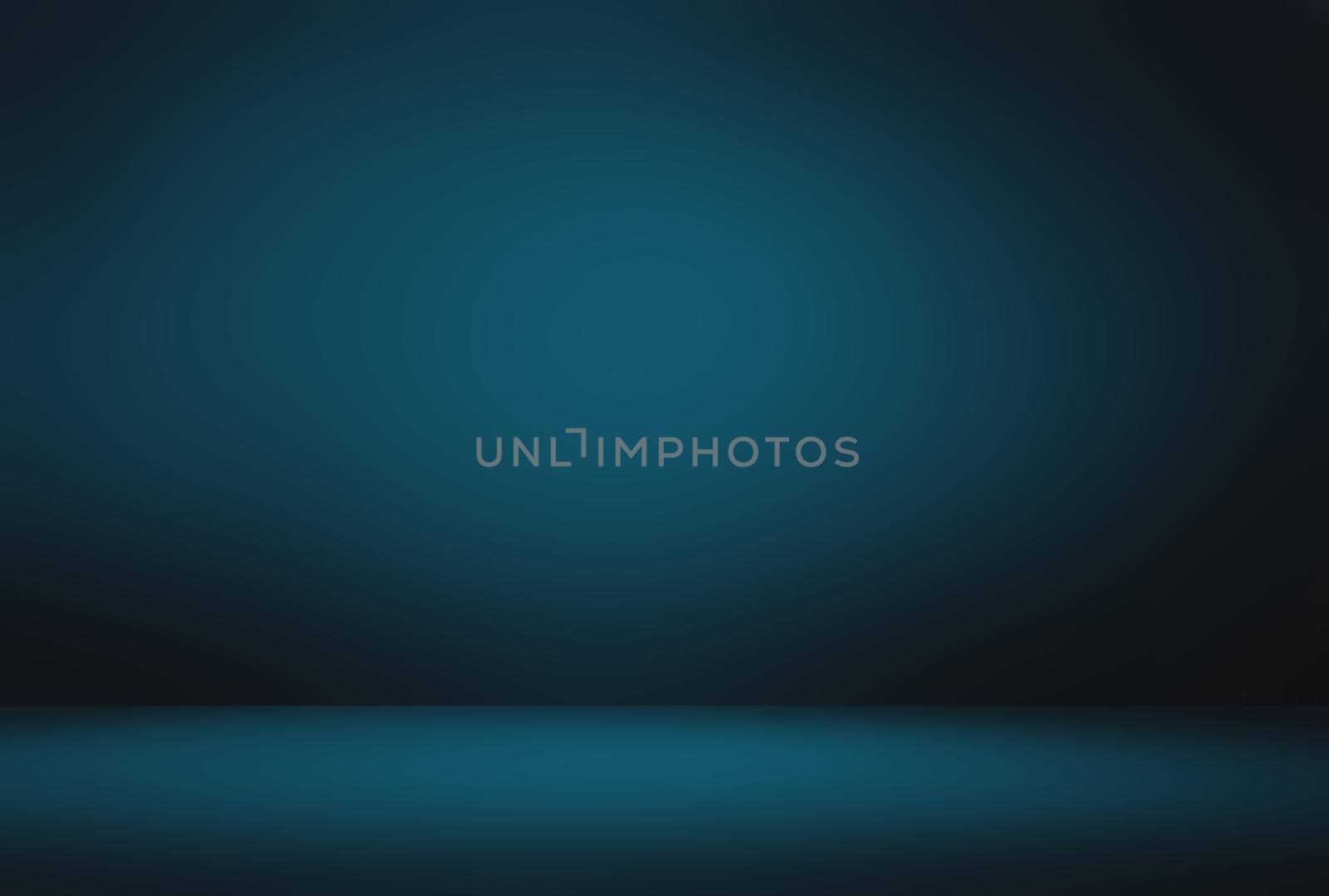 Abstract Luxury gradient Blue background. Smooth Dark blue with Black vignette Studio Banner. by Benzoix