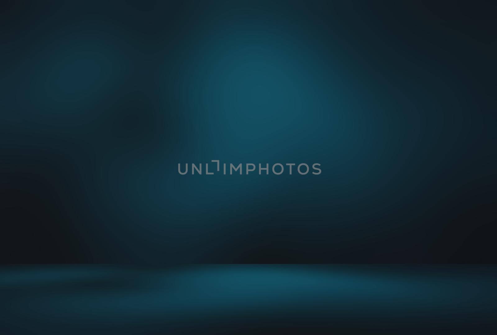 Abstract Luxury gradient Blue background. Smooth Dark blue with Black vignette Studio Banner. by Benzoix