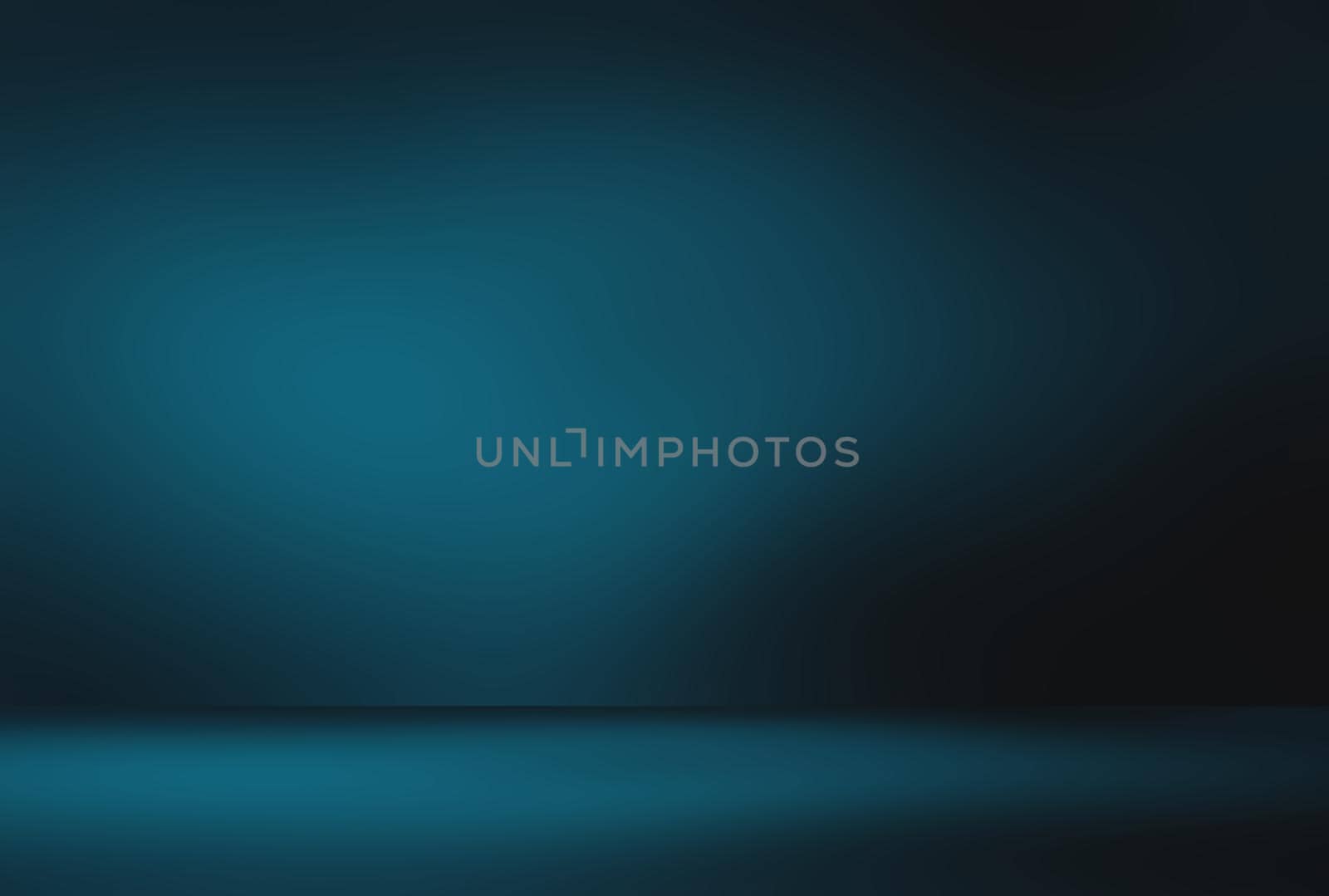 Abstract Luxury gradient Blue background. Smooth Dark blue with Black vignette Studio Banner. by Benzoix