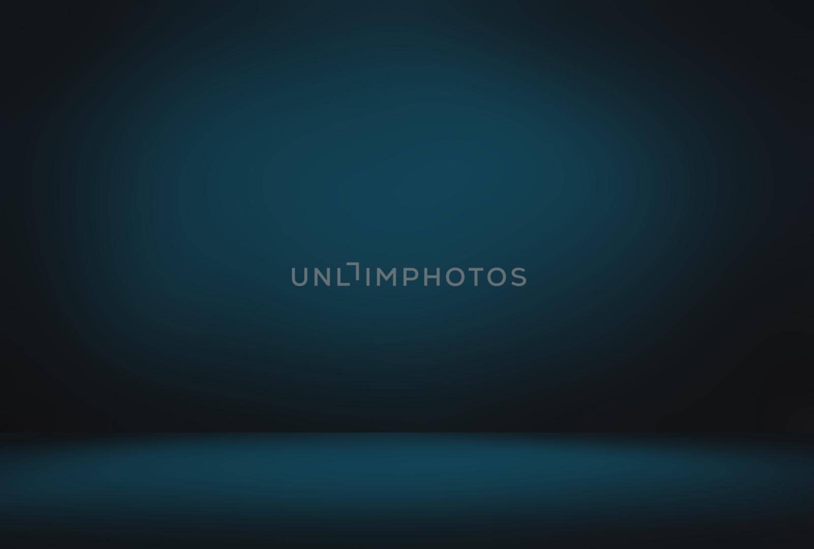 Abstract Luxury gradient Blue background. Smooth Dark blue with Black vignette Studio Banner. by Benzoix