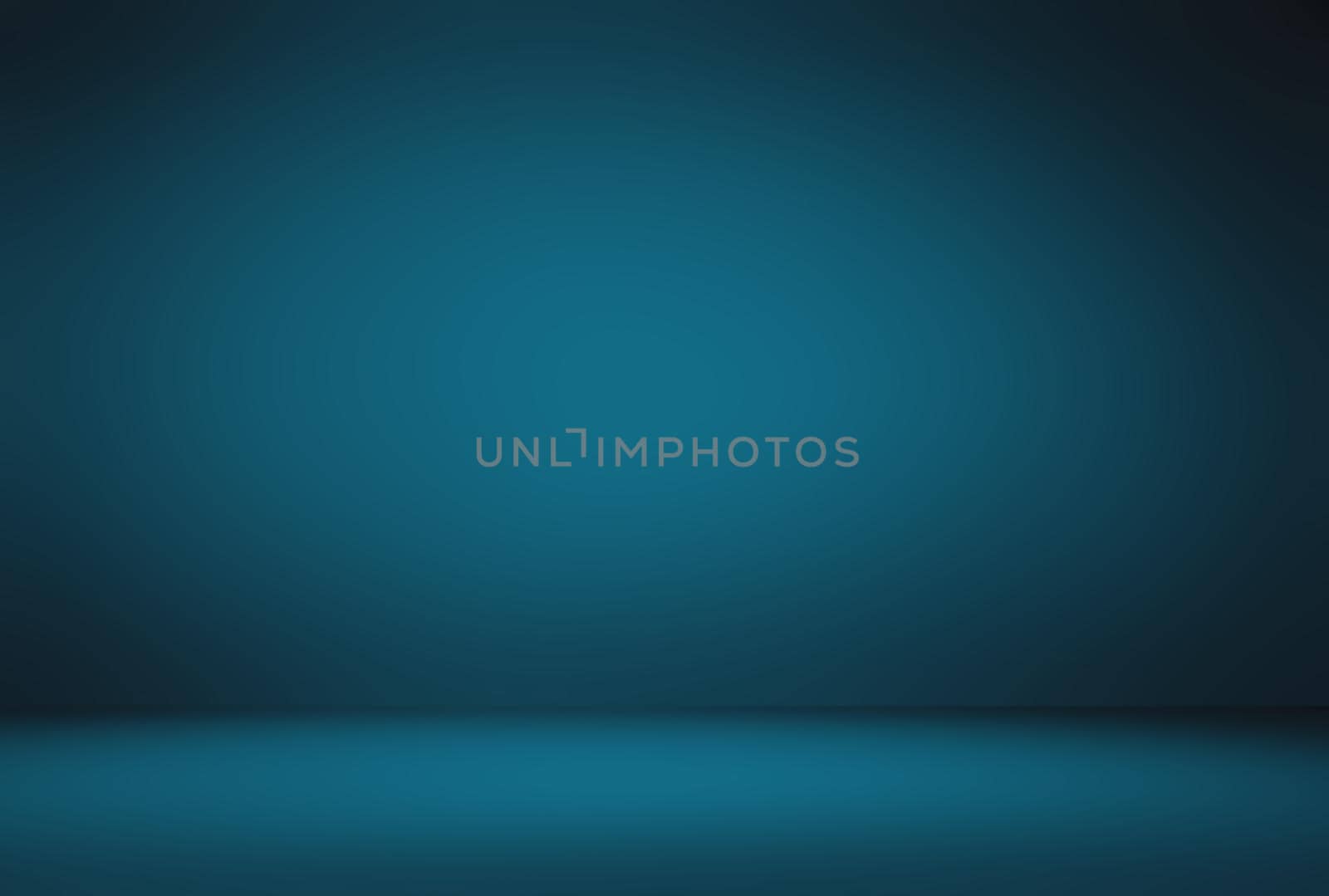 Abstract Luxury gradient Blue background. Smooth Dark blue with Black vignette Studio Banner