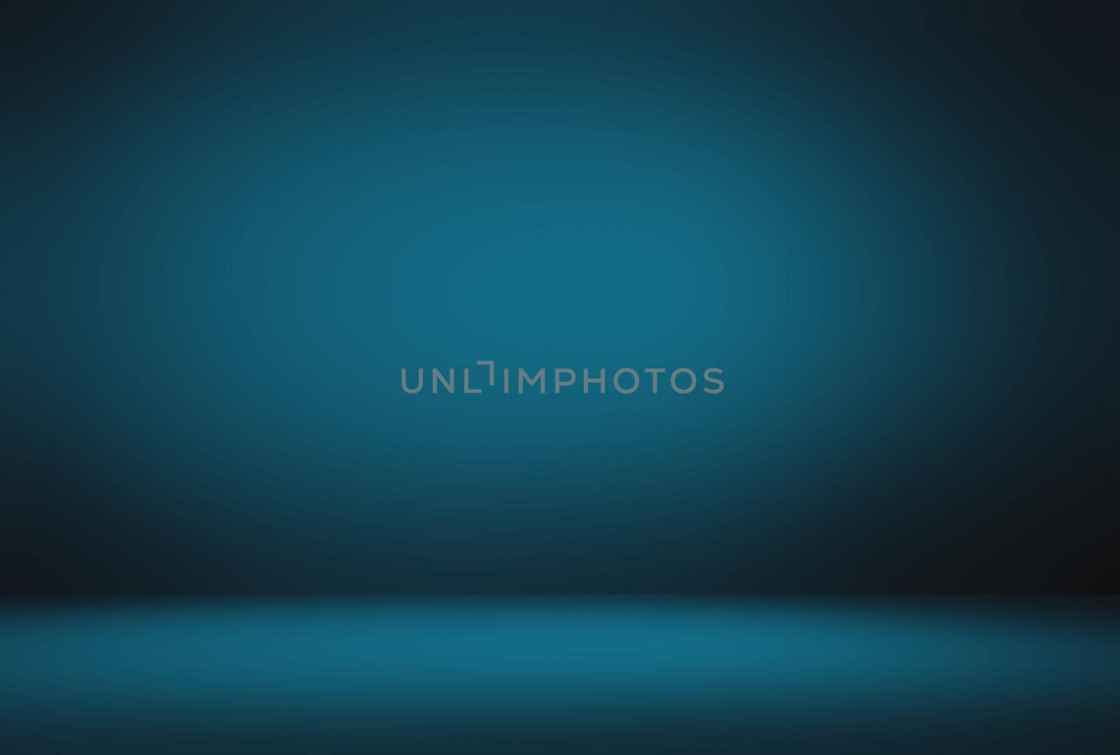 Abstract Luxury gradient Blue background. Smooth Dark blue with Black vignette Studio Banner. by Benzoix