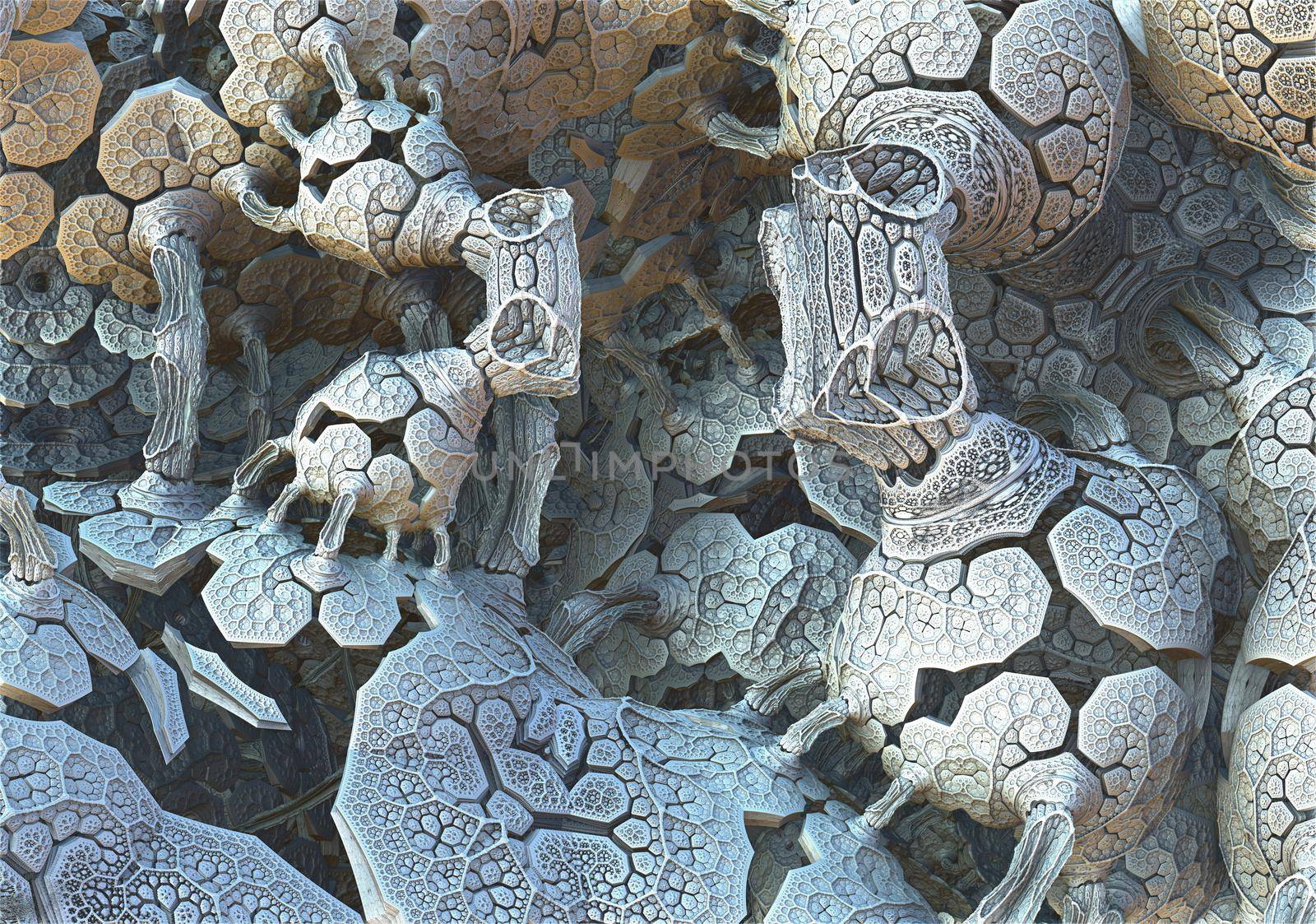 three-dimensional fractal by Dr-Lange