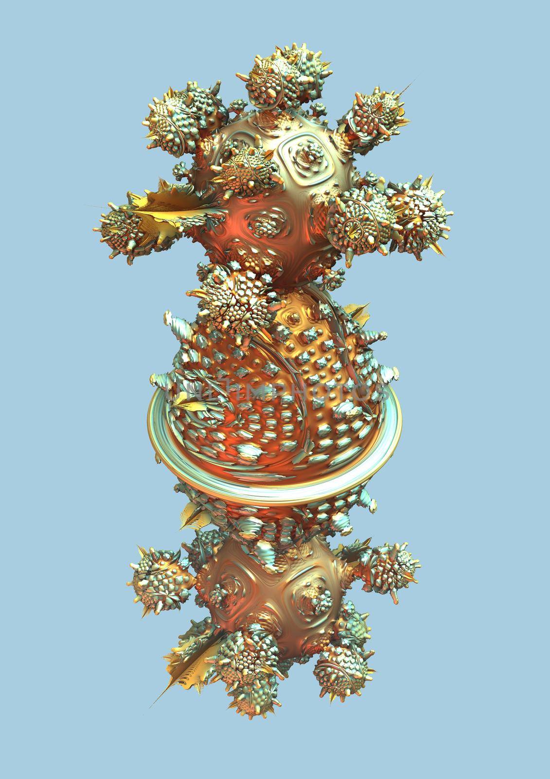 three-dimensional fractal by Dr-Lange