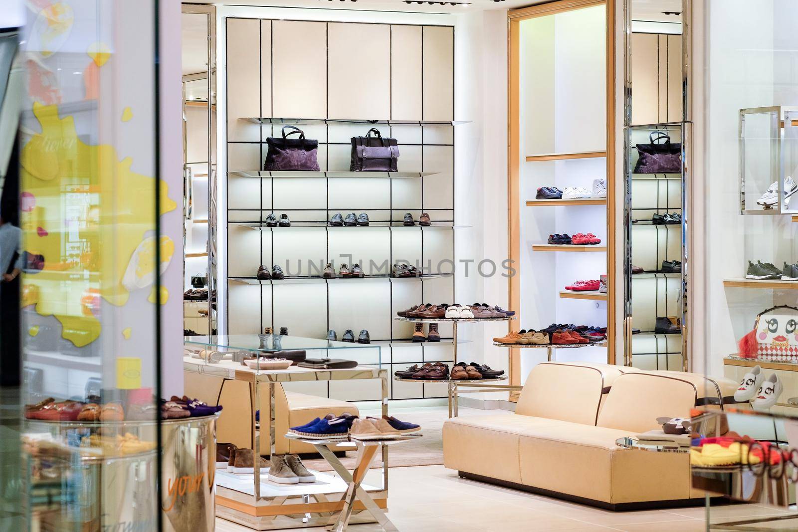 Interior of TODS Shop from outside view by Chiradech
