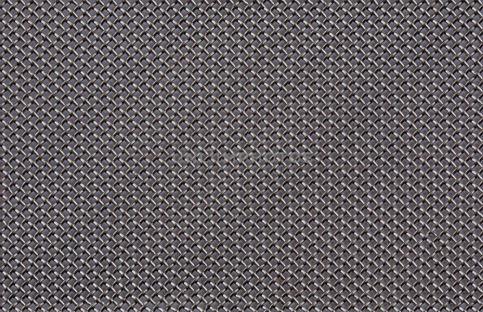 flat tiny stainless steel grid - flat seamless macro texture and background.
