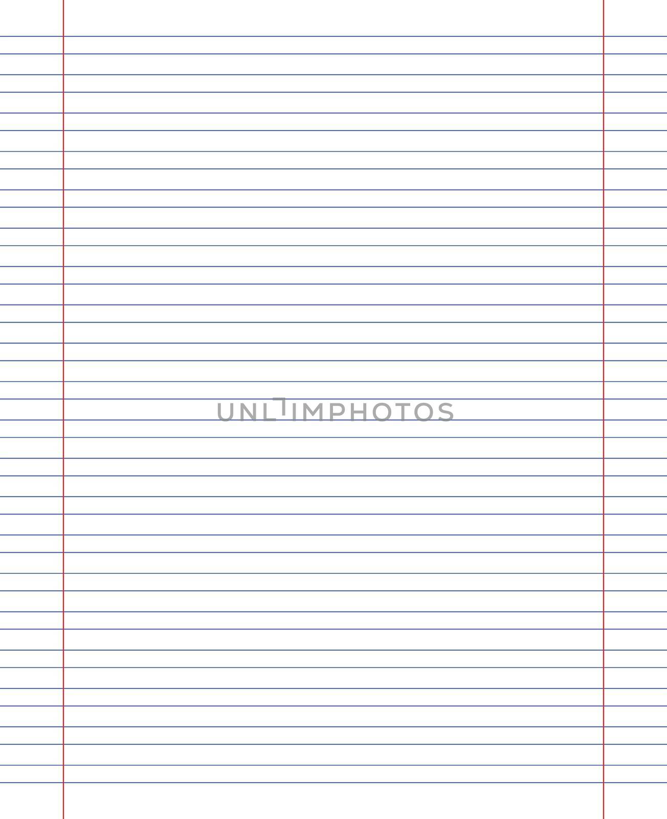 Grid paper. Abstract striped background with color horizontal lines. Geometric pattern for school, wallpaper, textures, notebook. Lined paper blank isolated on transparent background.