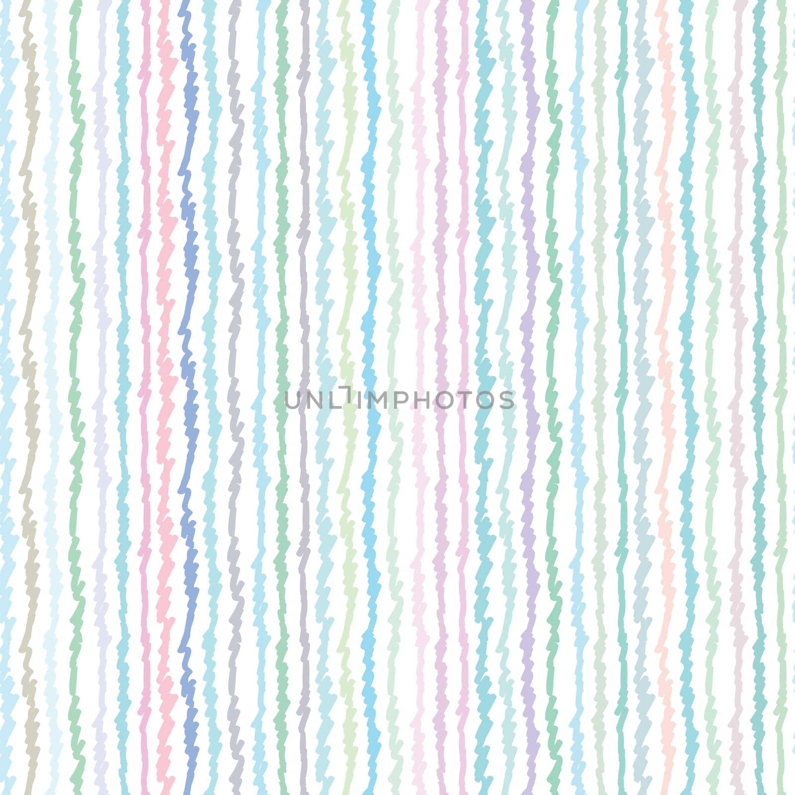 Seamless endless pattern of hand drawn lines of different multi colors for fabric sites