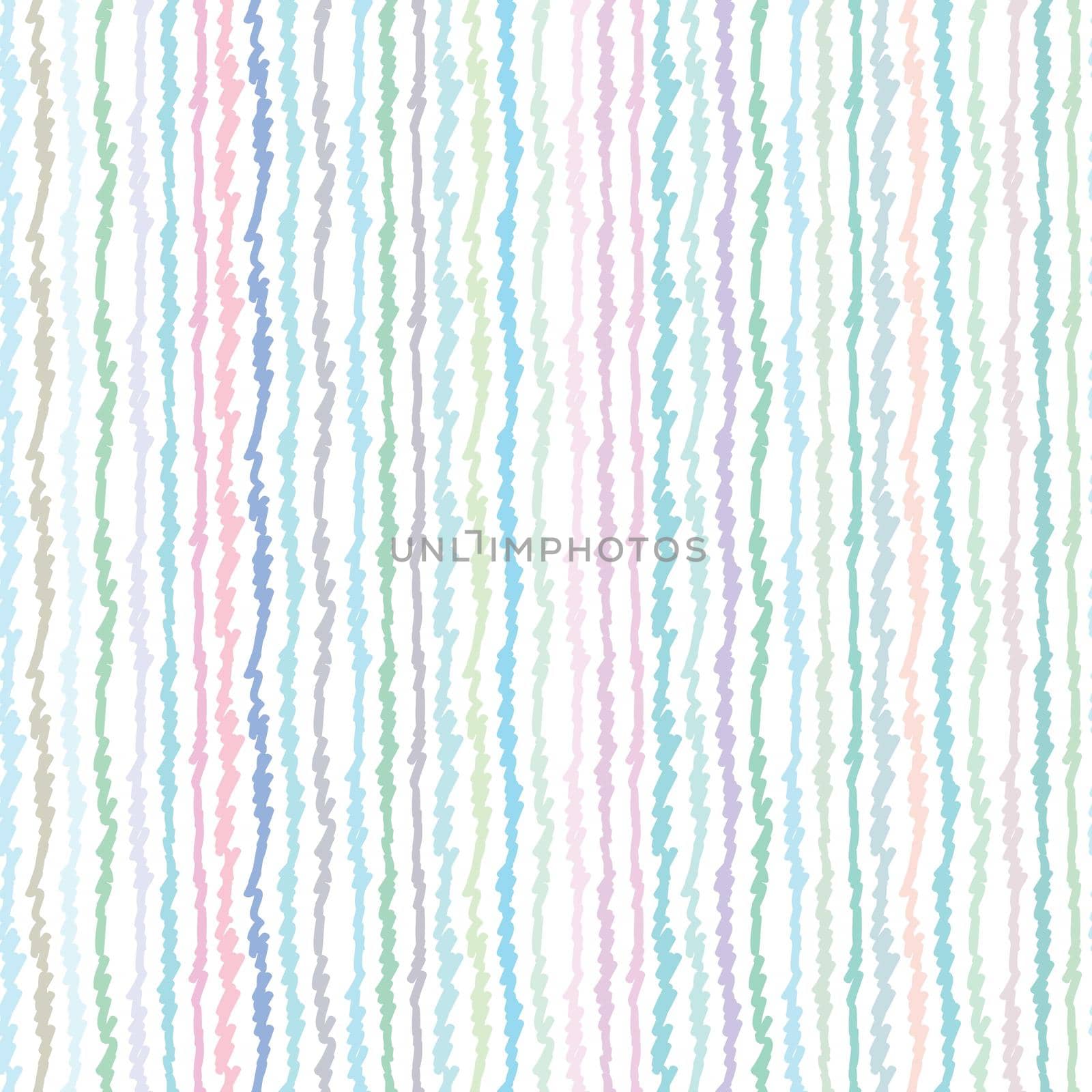 Seamless endless pattern of hand drawn lines of different multi colors for fabric sites