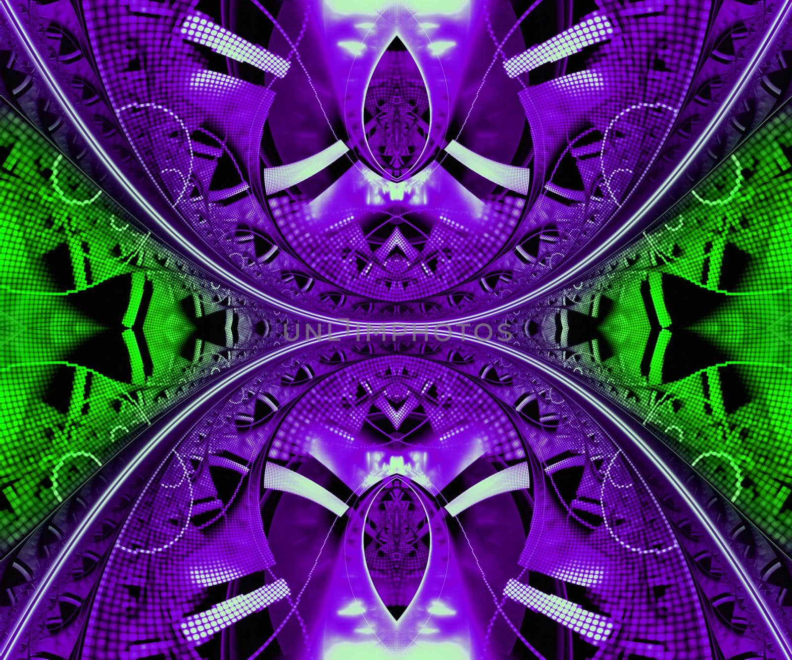 Computer generated colorful fractal artwork for creative art,design and entertainment