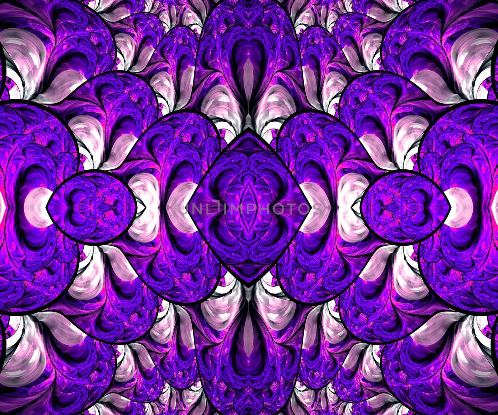 Computer generated colorful fractal artwork for creative art,design and entertainment