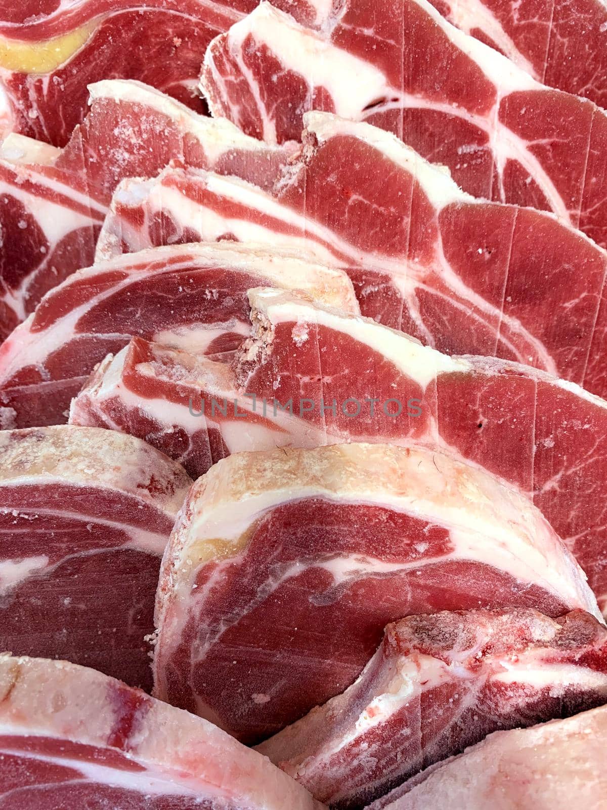 fresh raw beef steak by aroas