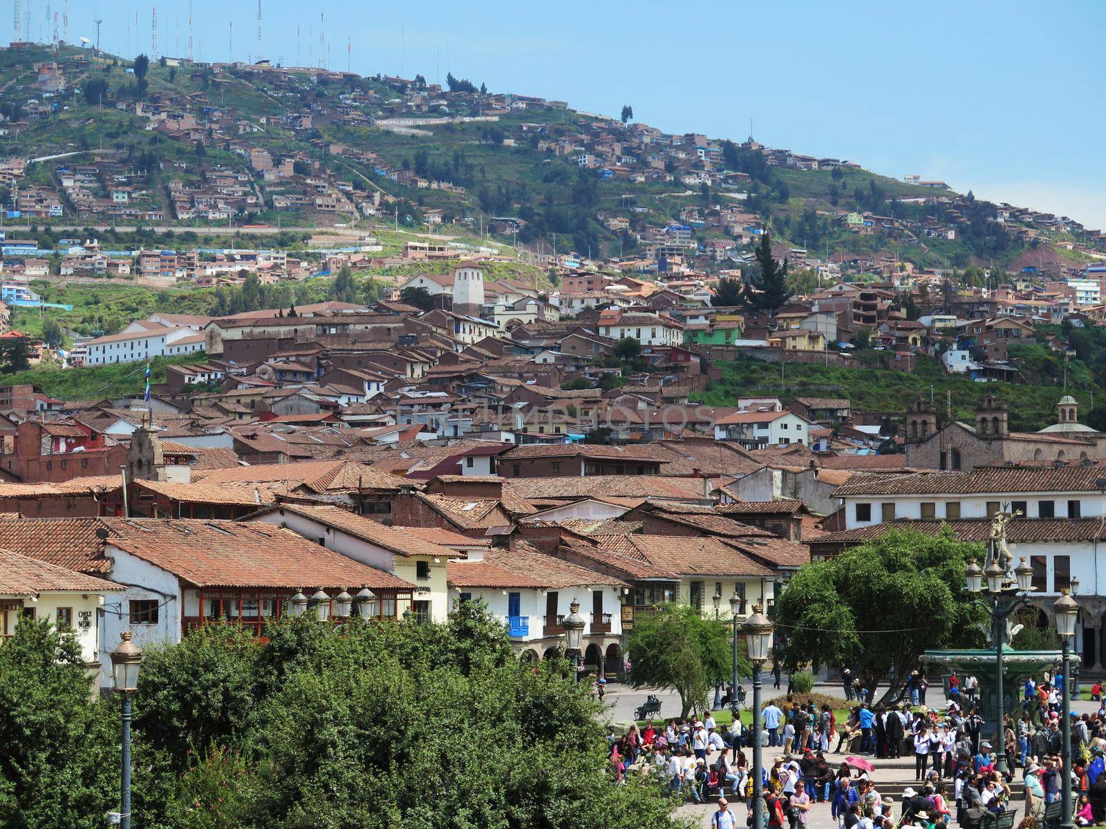 City of Cuzco in Peru by aroas