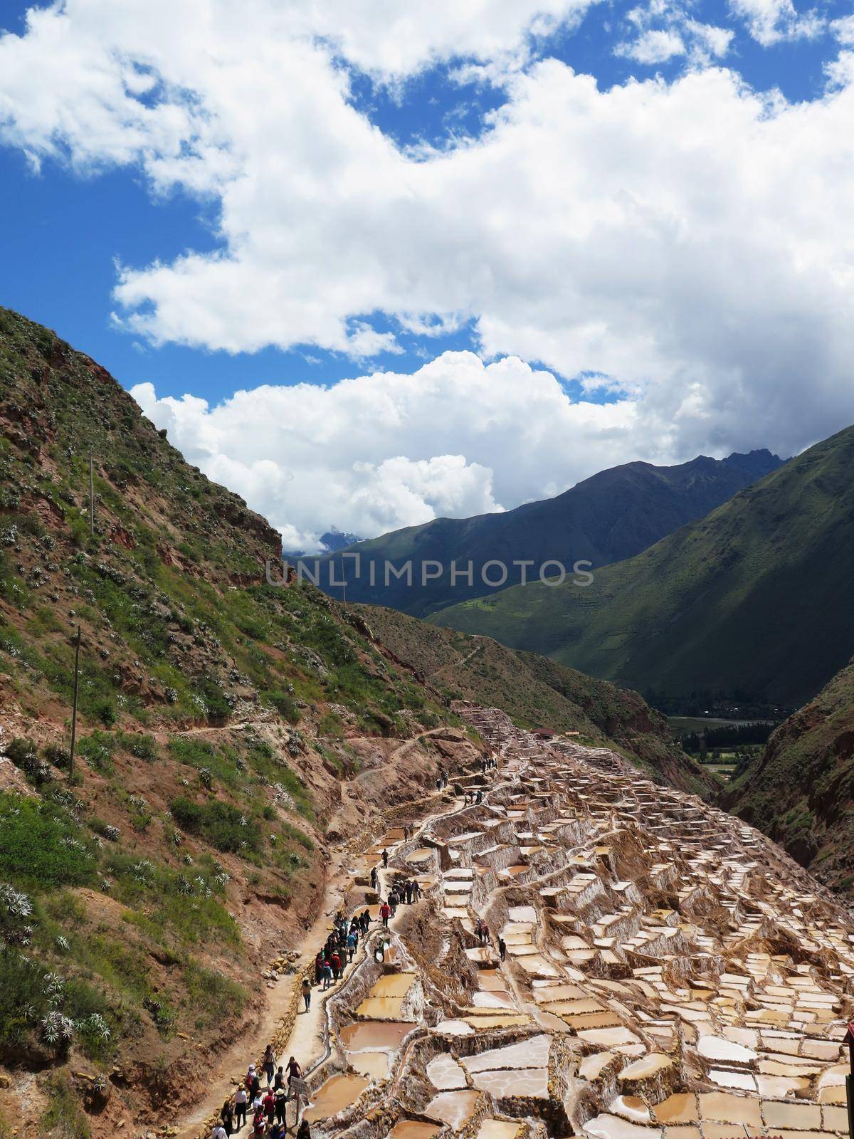 Salt pond, Maras, Sacred Valley, Cusco Region, Peru by aroas