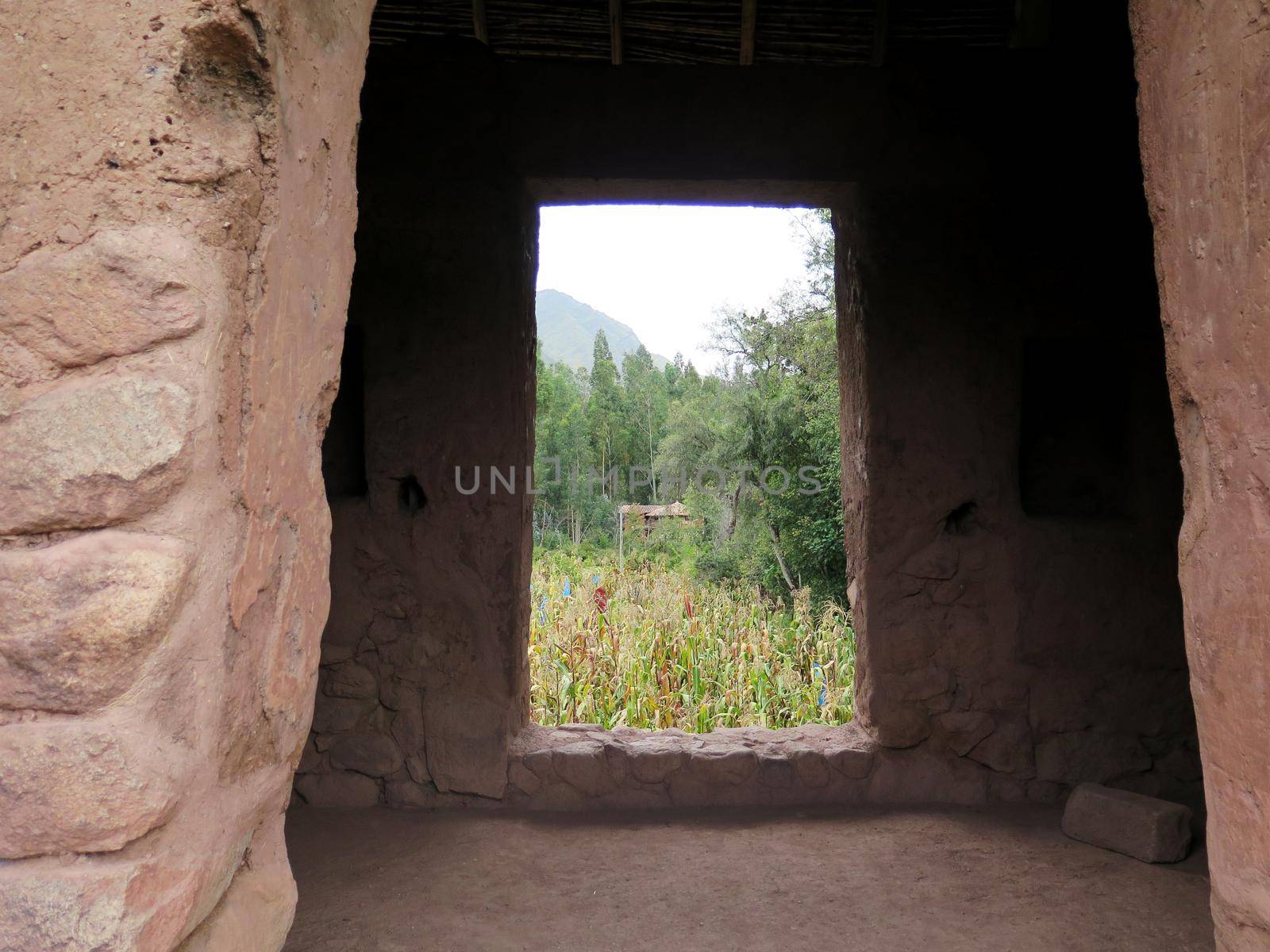 Ancient inca walls in Cusco Peru