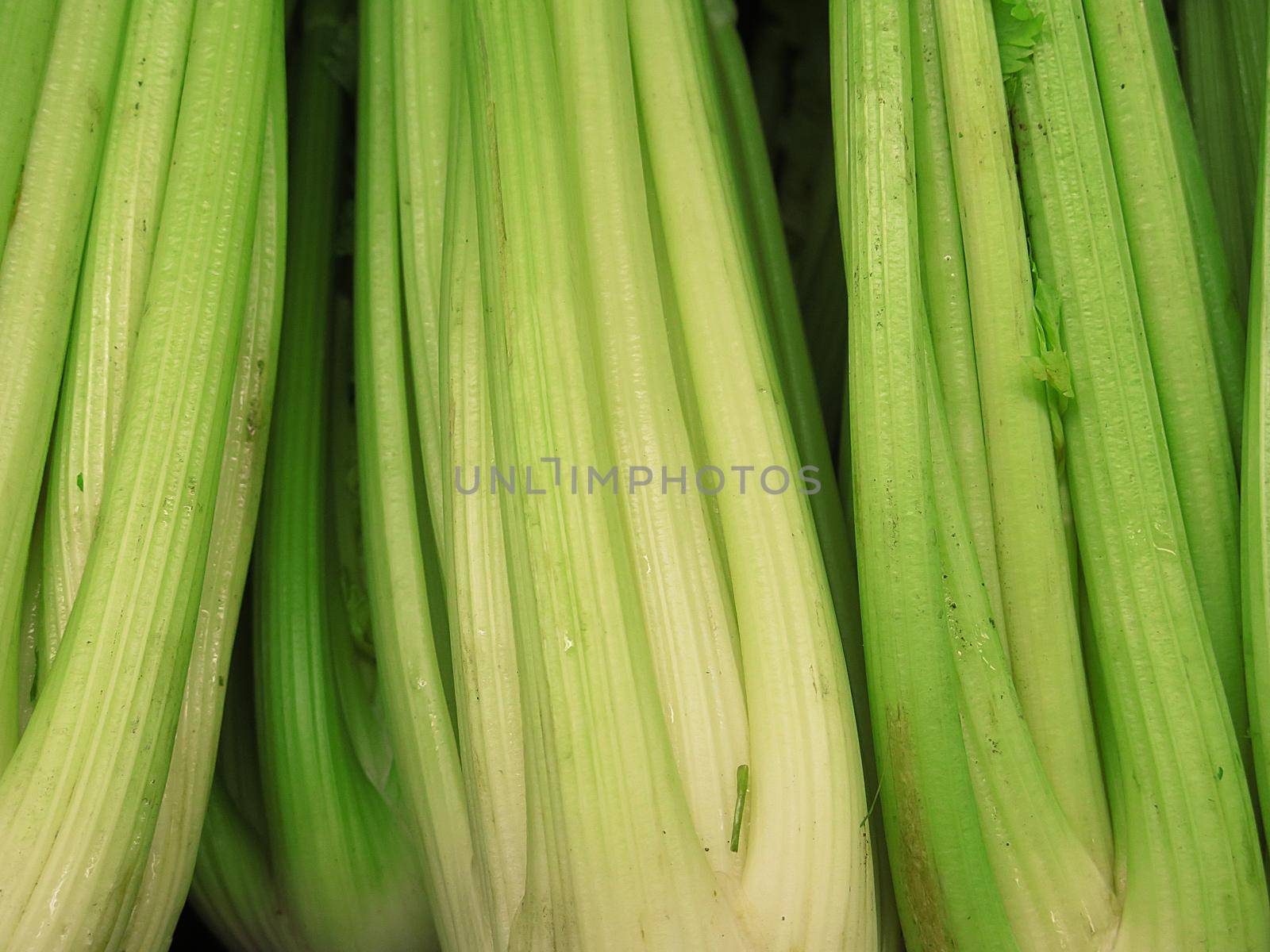 Fresh celery for sale at the Farmers Market