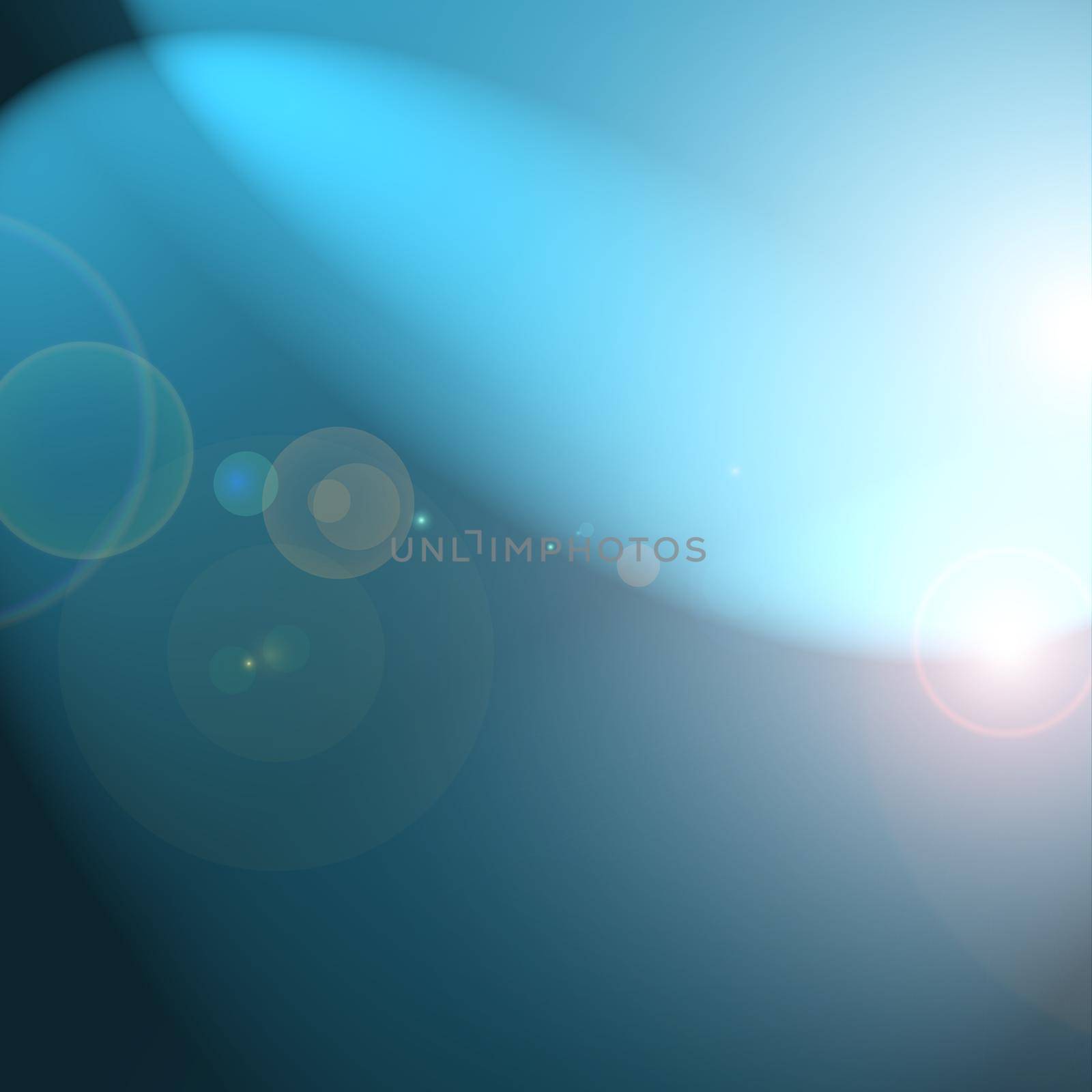 Abstract lens flare illustration