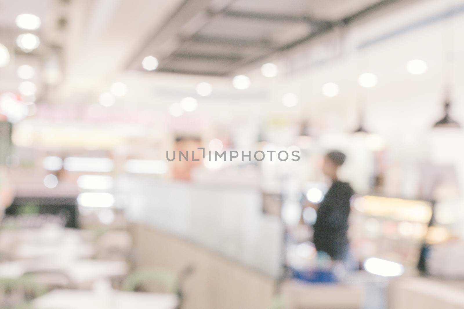 Abstract blur department store with shopping mall interior for background.abstract blur in supermarket for background.Abstract blur beautiful luxury shopping mall and retails store interior. by Benzoix