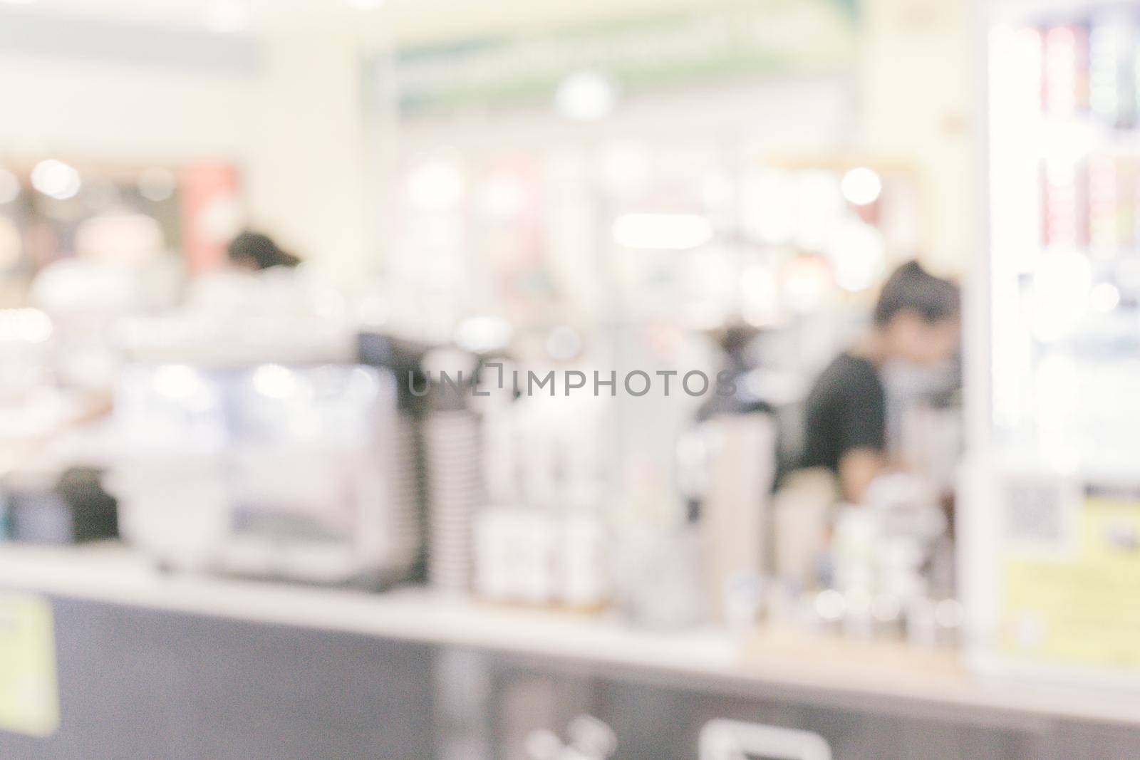 Abstract blur department store with shopping mall interior for background.abstract blur in supermarket for background.Abstract blur beautiful luxury shopping mall and retails store interior