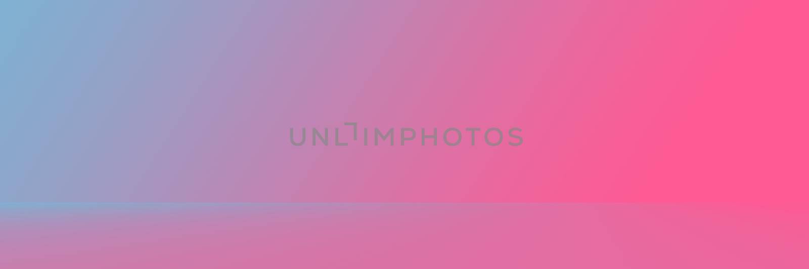 Studio Background - Abstract Bright luxury Pink Gradient horizontal studio room wall background for display product ad website template. by Benzoix