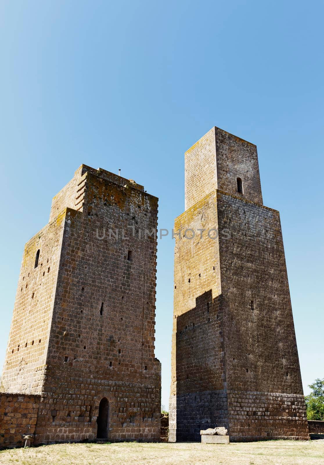 Tuscania-Italy- defense towers by victimewalker