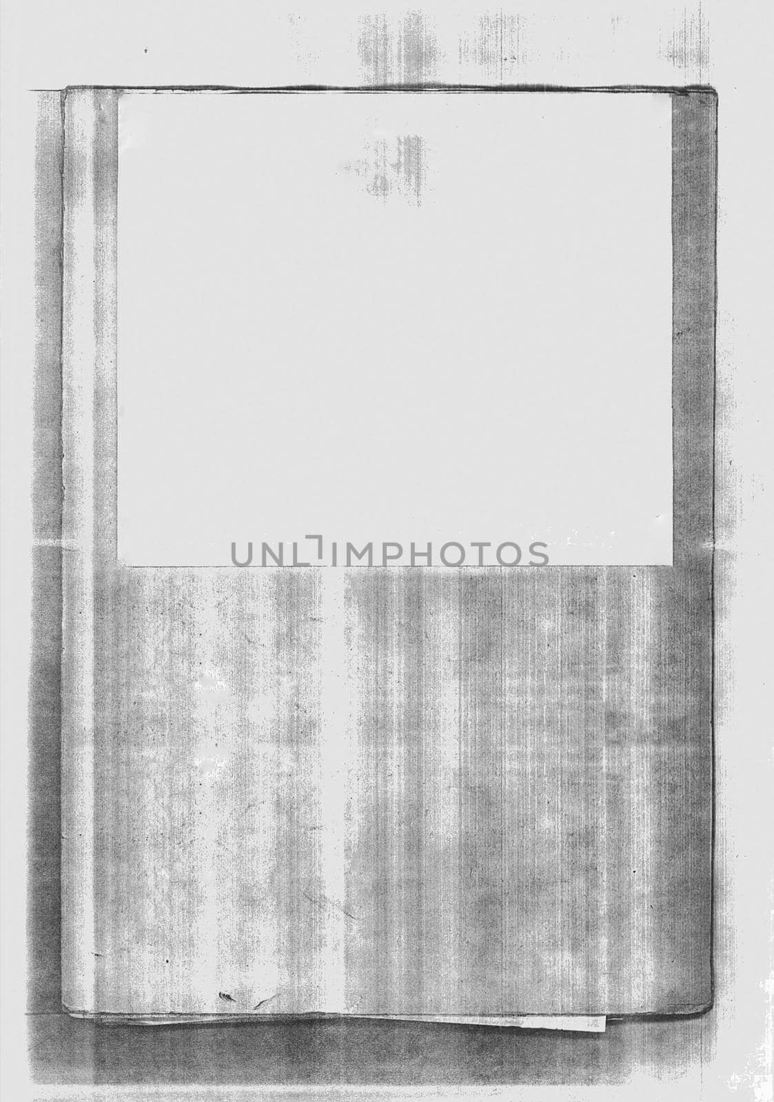 dirty photocopy gray paper texture with copy space useful as background by claudiodivizia