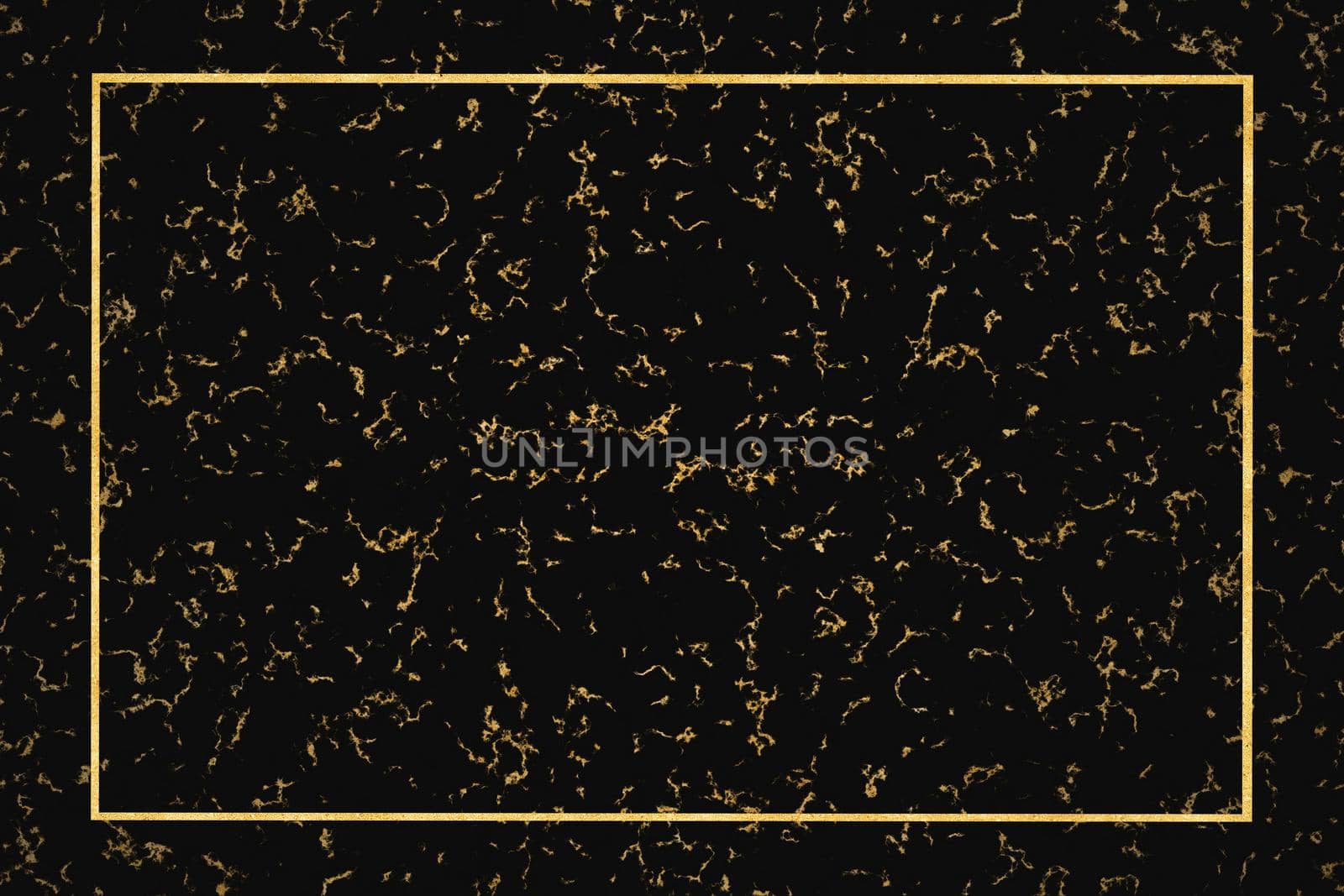 gold mineral and dark marble golden border luxury interior by Darkfox