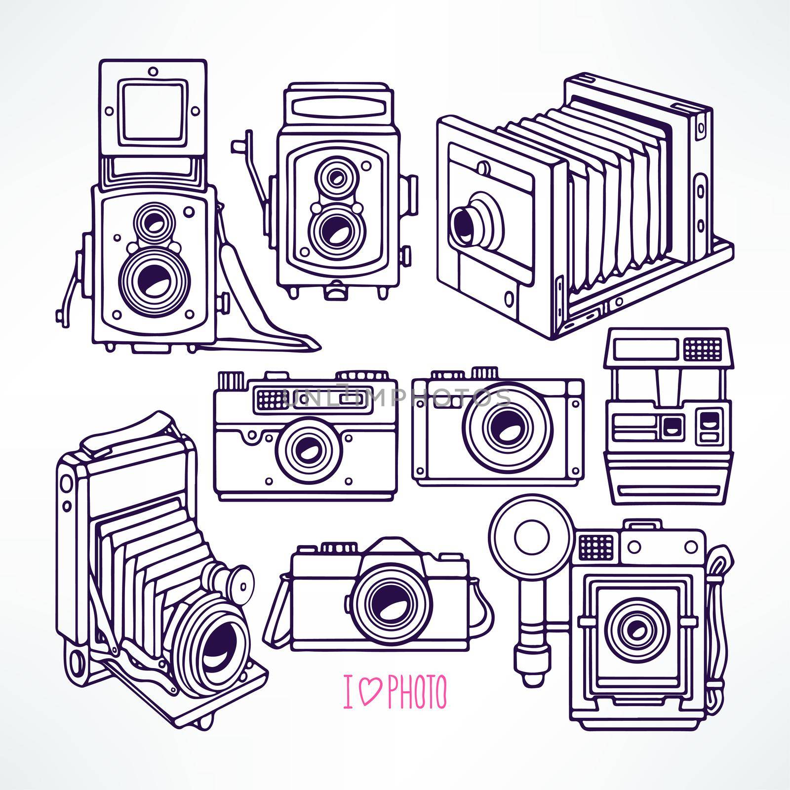 vintage cameras by melazerg