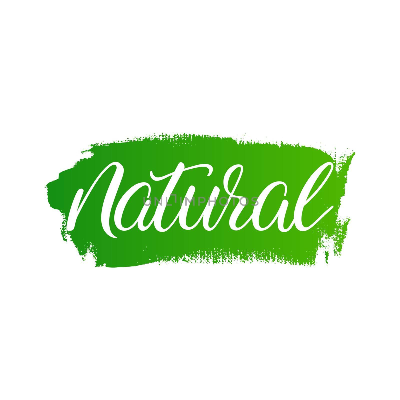 Handlettering word Natural by melazerg