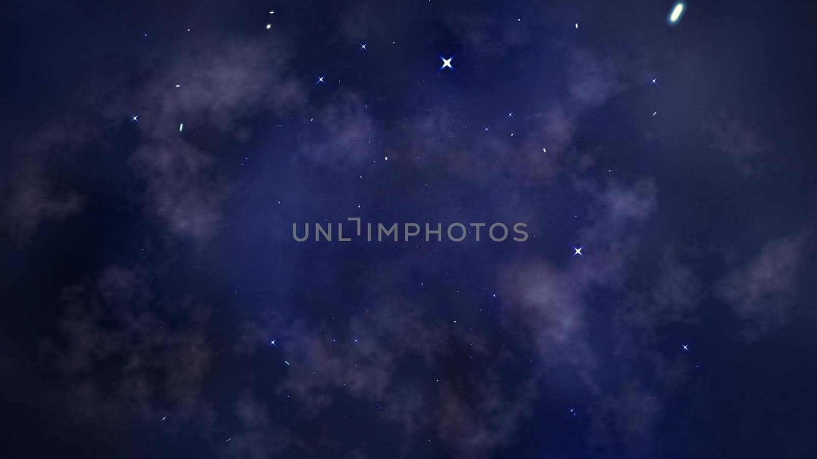 nebula stars sky in deep space, illustration render