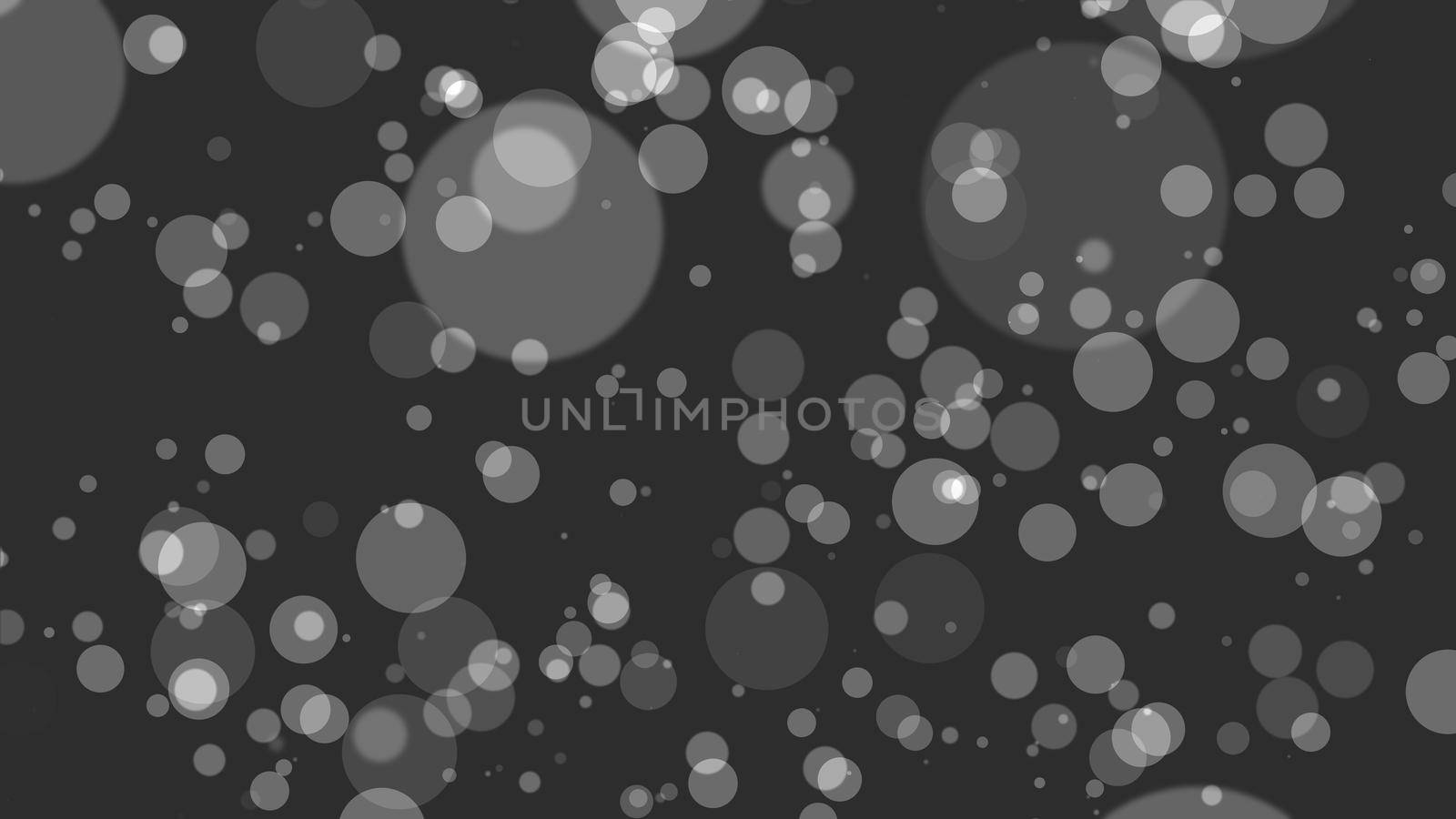 abstract bokeh background, gray particles by alex_nako