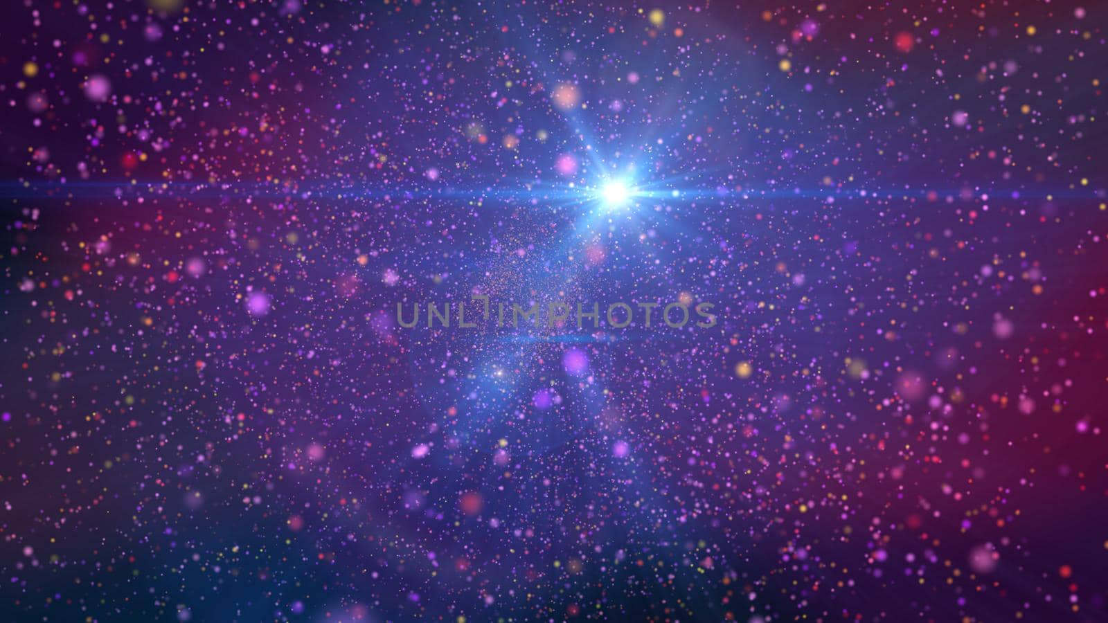 abstract space star ray nebula illustration
