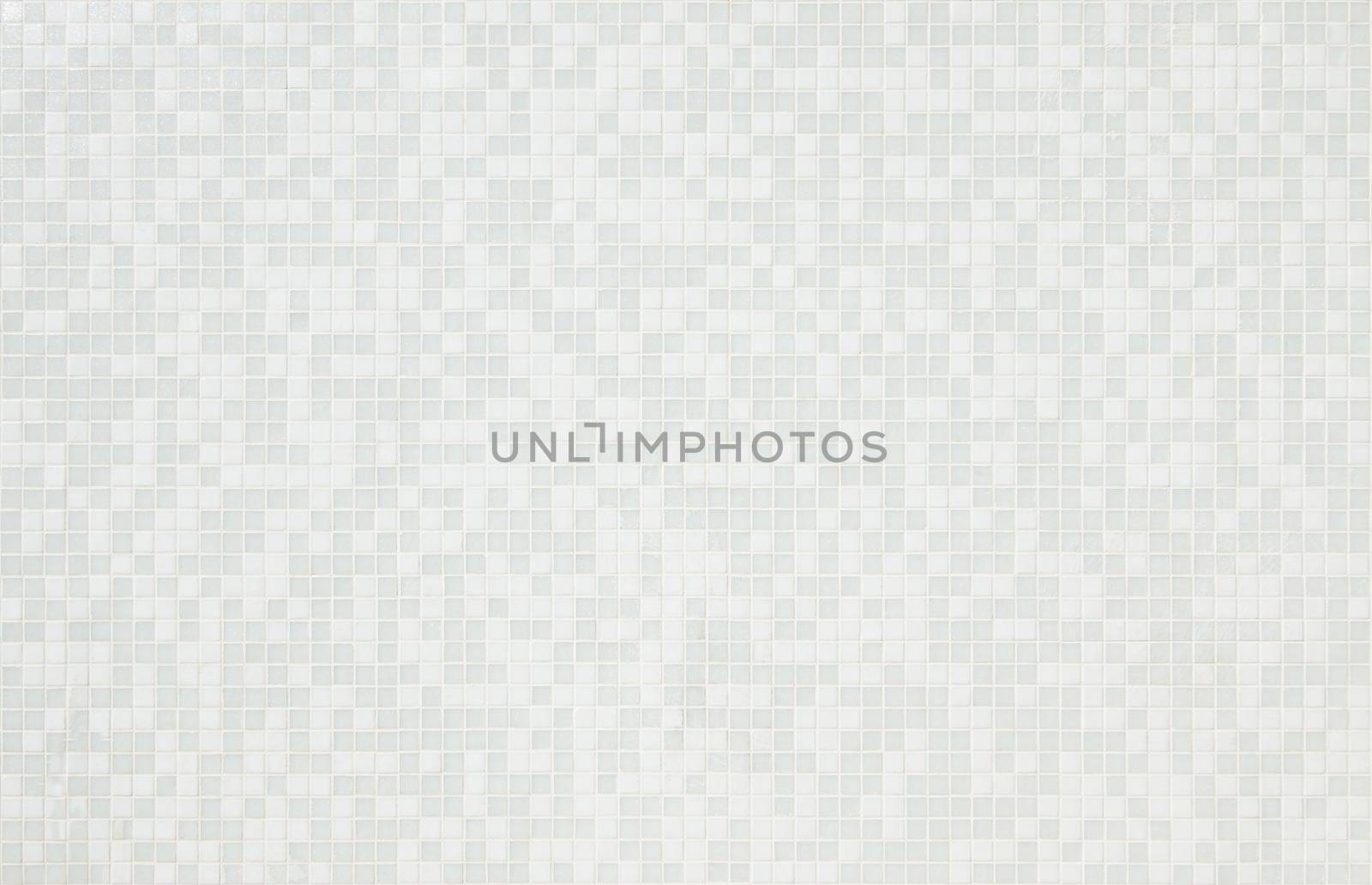 White and light grey ceramic tile texture, square pattern mosaic background