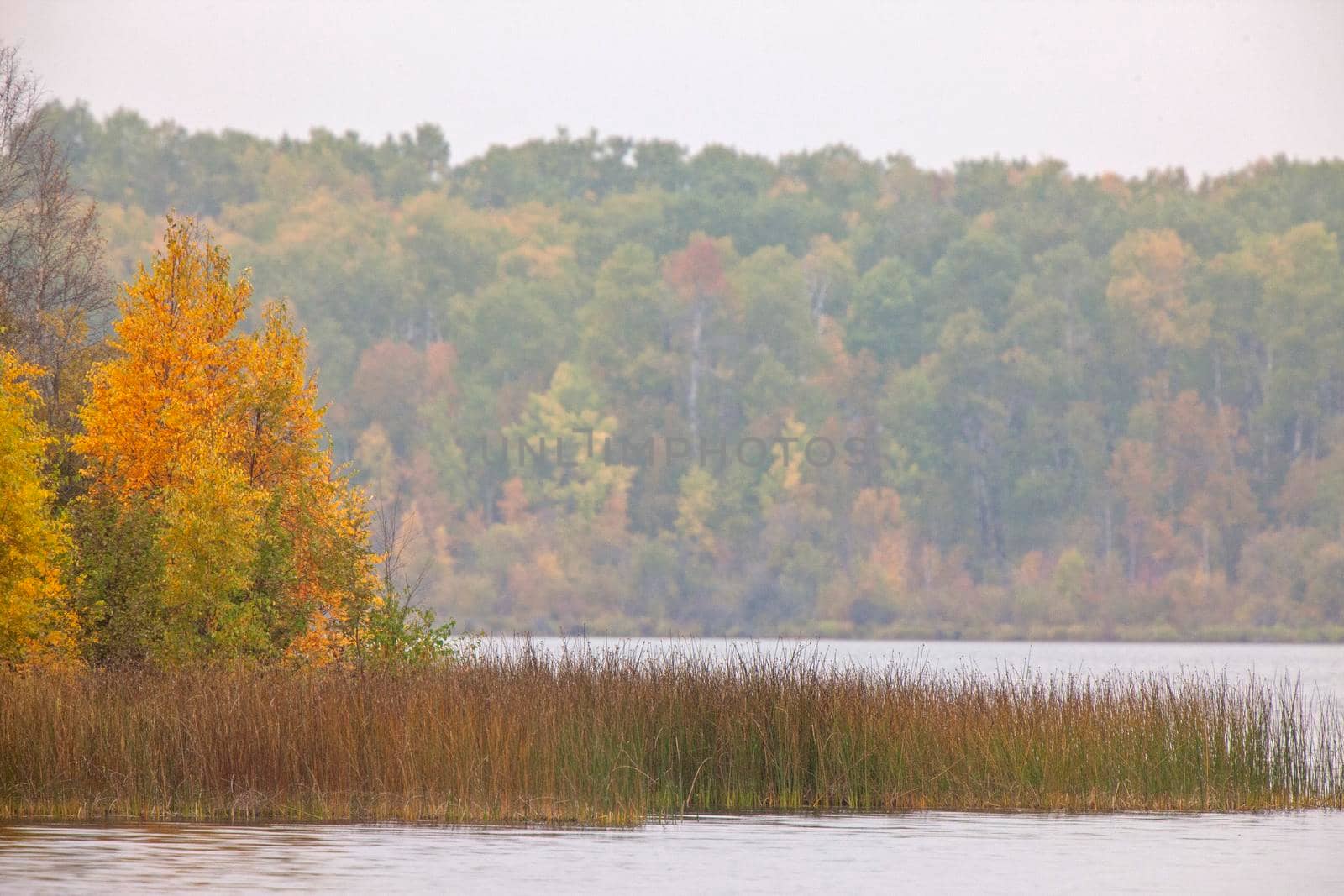 Autumn Northern Saskatchewan wilderness prestine rural scenic