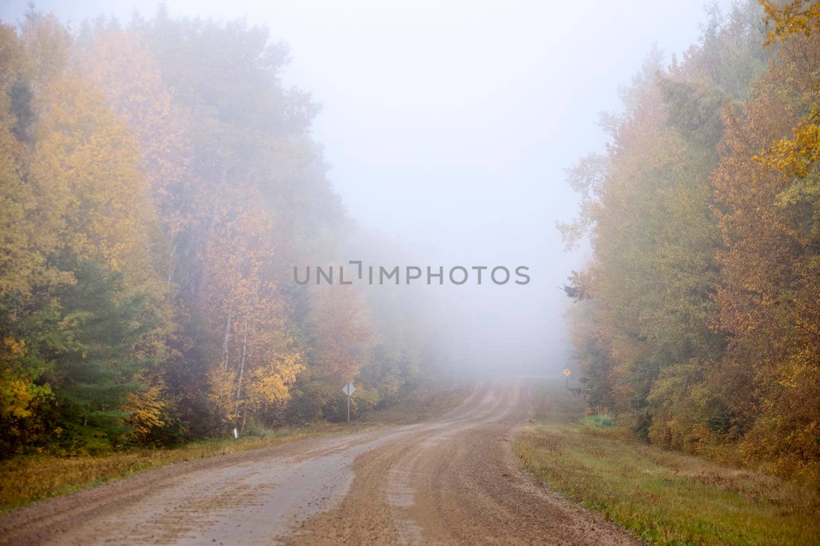 Autumn Northern Saskatchewan wilderness prestine rural scenic
