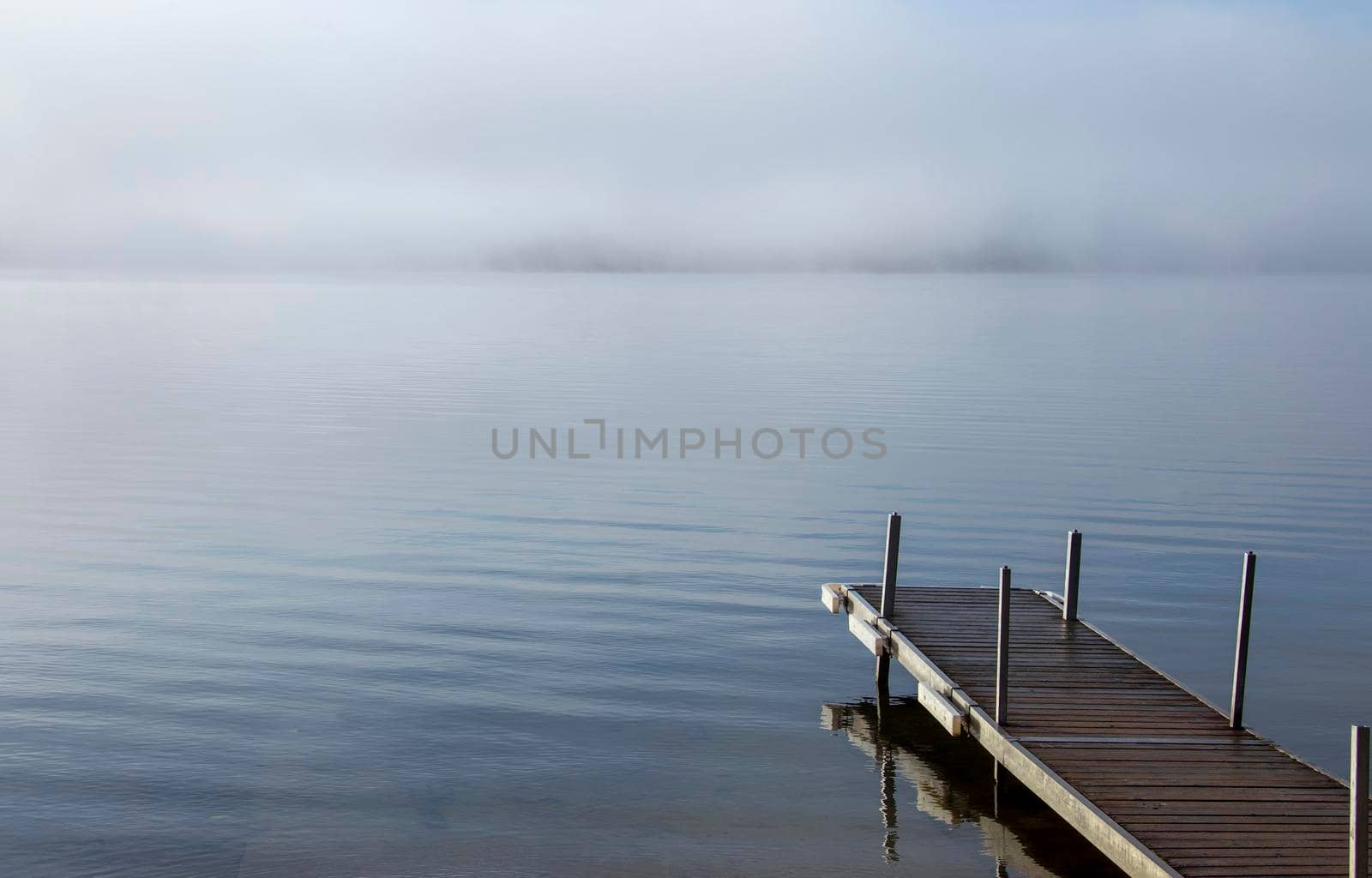 Sunrise Northern Lake in Saskatchewan Canada scenic