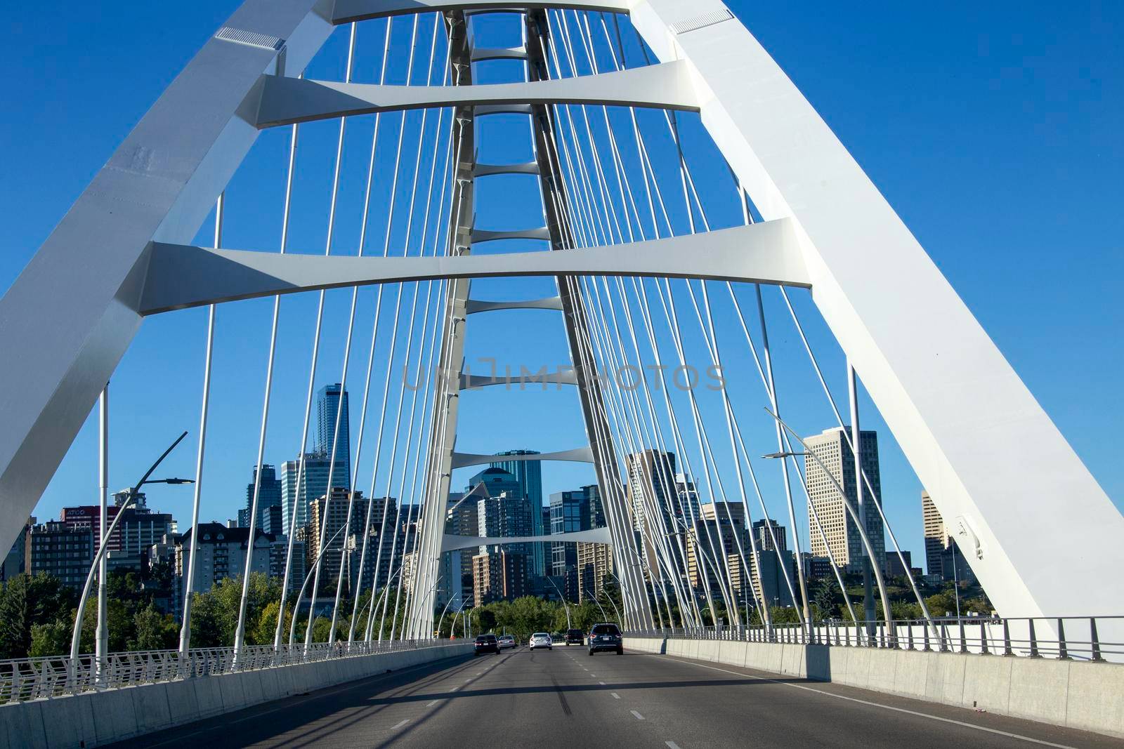Walterdale Bridge Edmonton to downtown Alberta Capitol