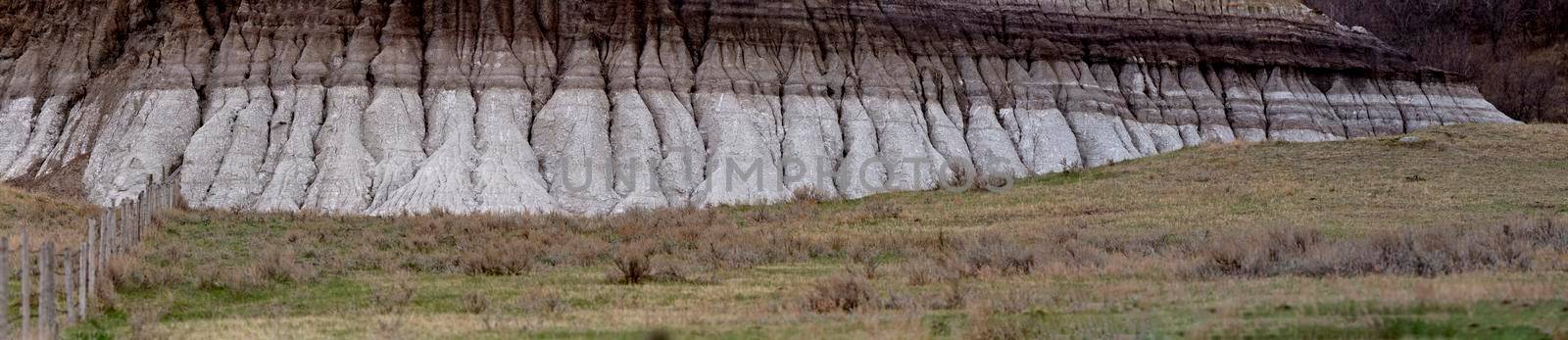 Saskatchewan Canada Badlands Big Muddy Formations Scenic
