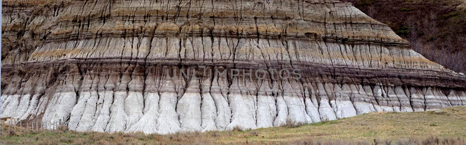 Saskatchewan Canada Badlands Big Muddy Formations Scenic