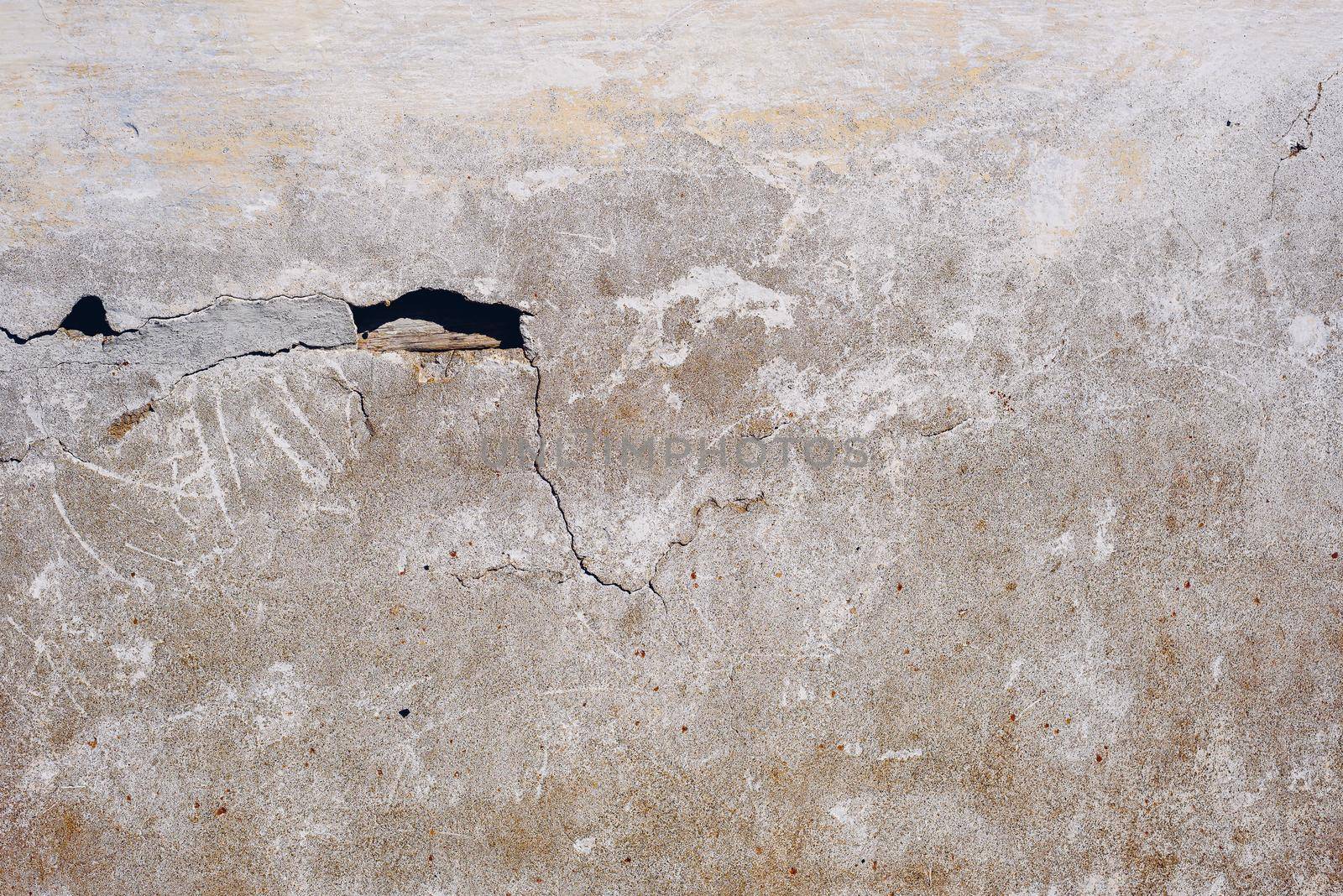 Detail of dirty concrete wall by Seva_blsv