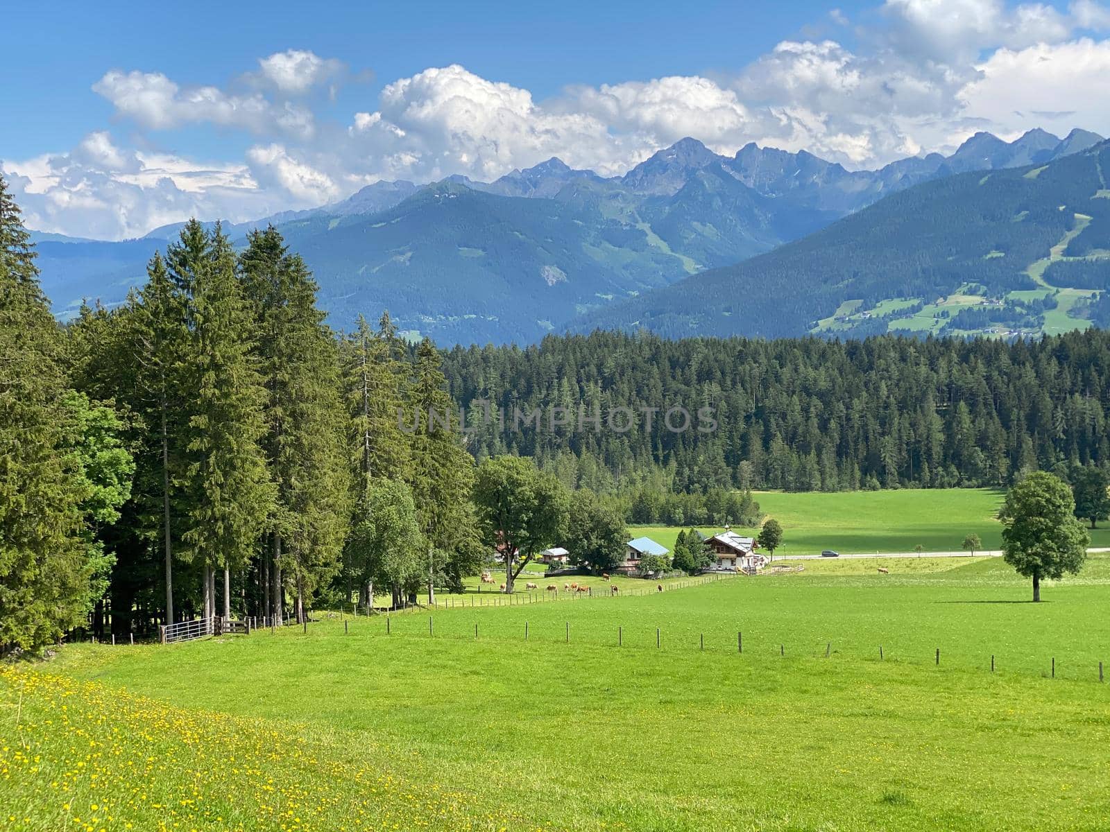Landscape in Ramsau am Dachstein, Austria.  by CaptureLight