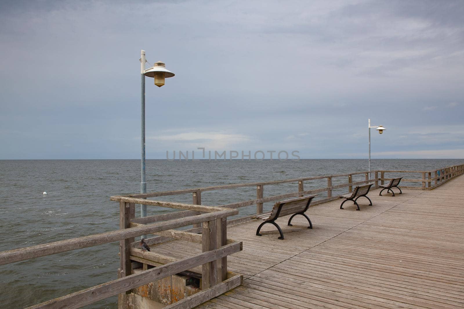 Bansin Pier is a pier located in the coastal resort of Bansin, on the island of Usedom.The pier stretches out from the Imperial Beach for 285 metres into the Baltic Sea.