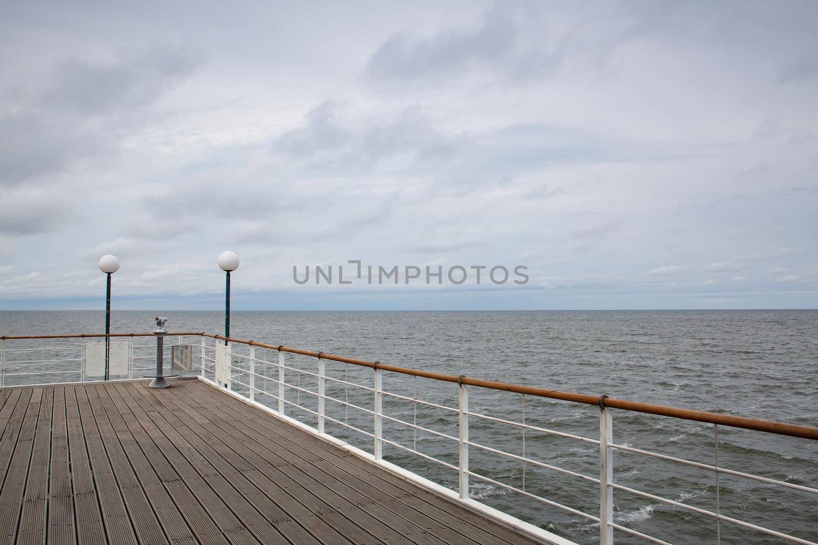 Heringsdorf Pier is a pier located in Heringsdorf, with a length of 508 metres; stretching out into the Baltic Sea, on the island of Usedom, Germany