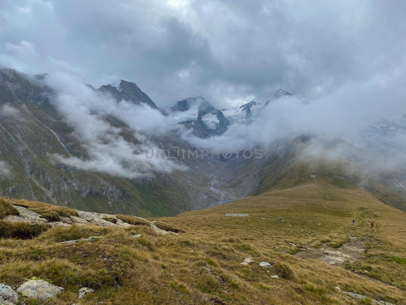 Dramatic landscape in high mountains in Obergurgl, Austria.  by CaptureLight